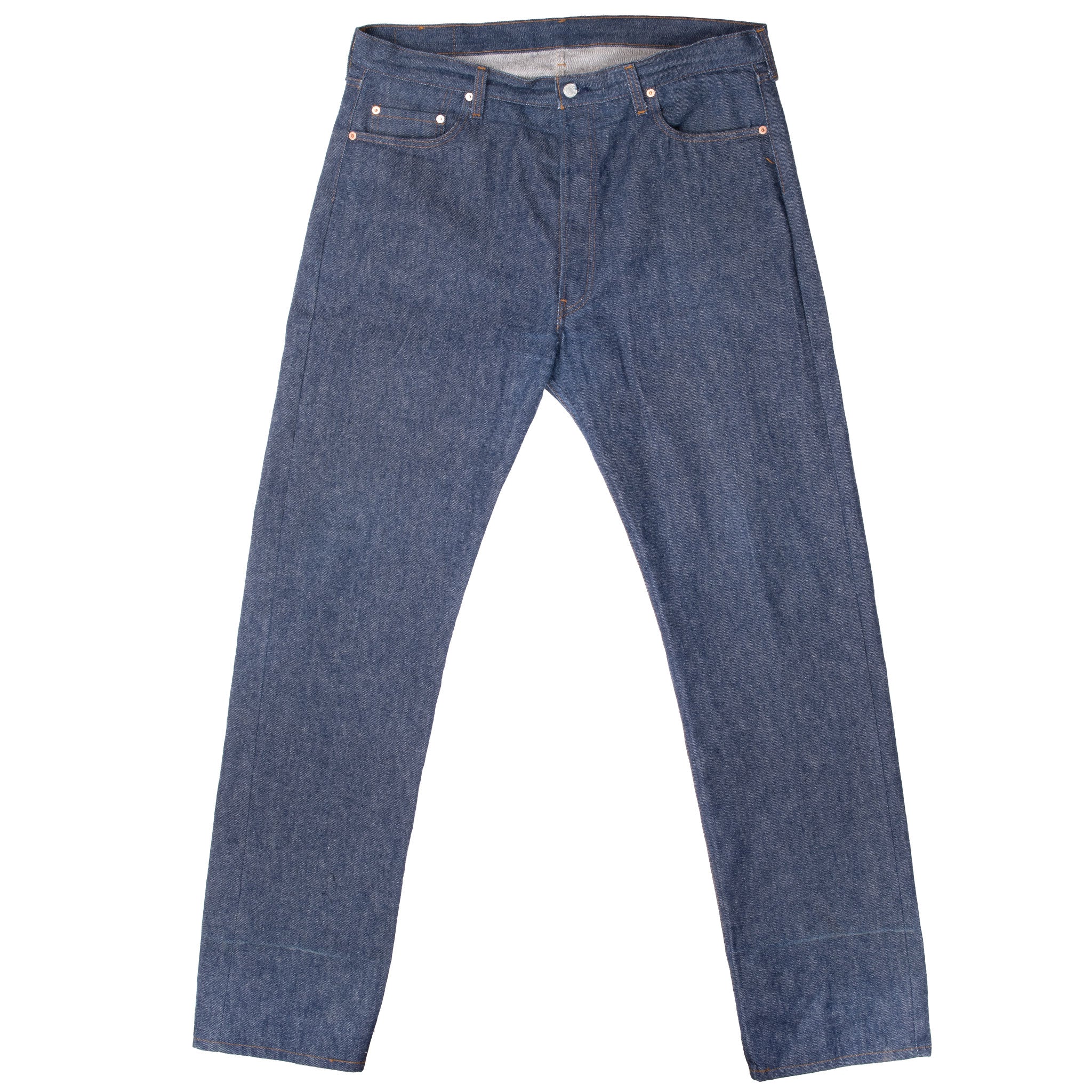 Beautiful Vintage Levis 501 Indigo Dark Wash Jeans 1980S Size 40X36 Made In Usa Deadstock
Size on Tag 40X36
Actual Size 40X36
Back Button #525