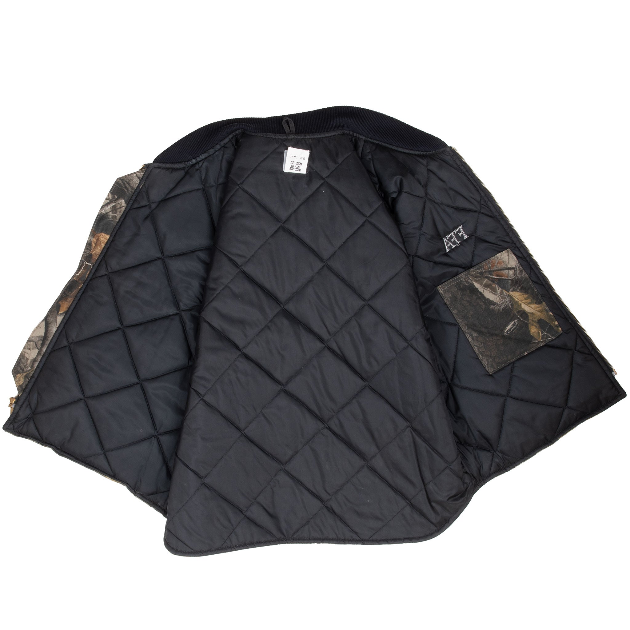 Vintage Carhartt Quilted Lined Realtree Camo Vest Jacket V20Cmo 2005 Size XL Made In USA