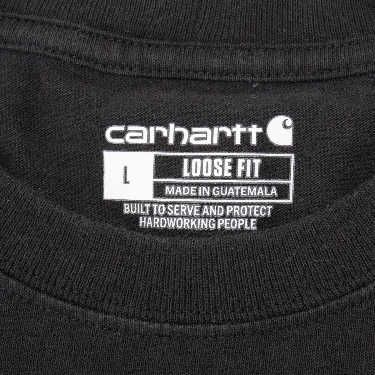 Vintage Carhartt Classic Black Pocket Tee Shirt 2000S Size Large
