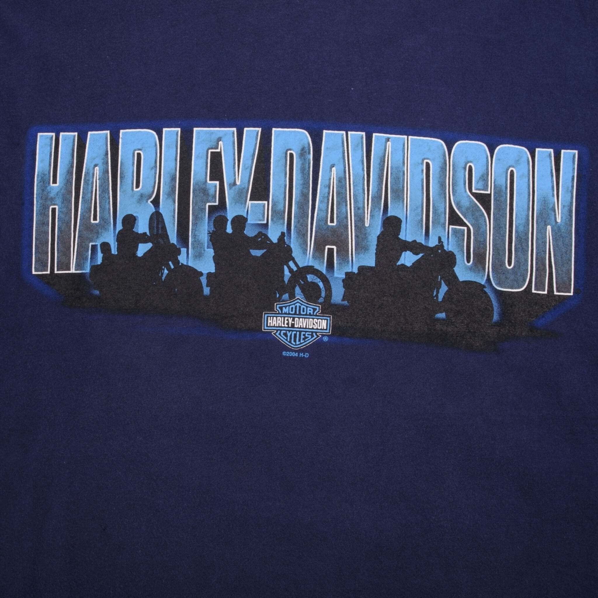 Vintage Harley Davidson Richmond VA 2004 Size XL Made In USA