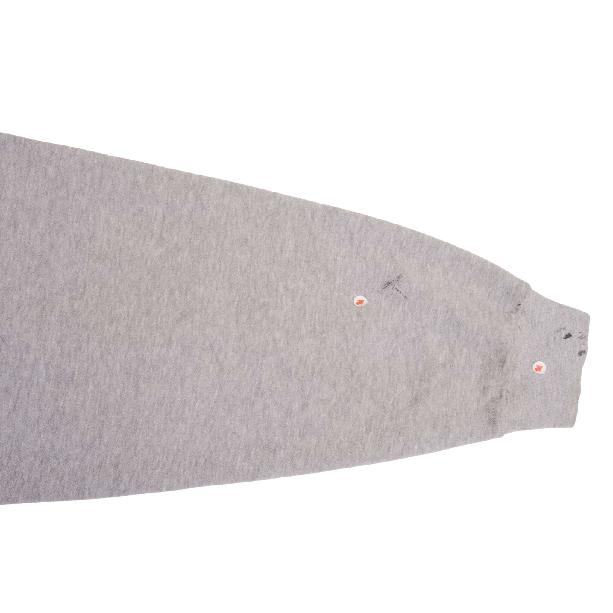 VINTAGE NIKE CLASSIC SWOOSH GREY HOODIE SWEATSHIRT 2000S SIZE XL