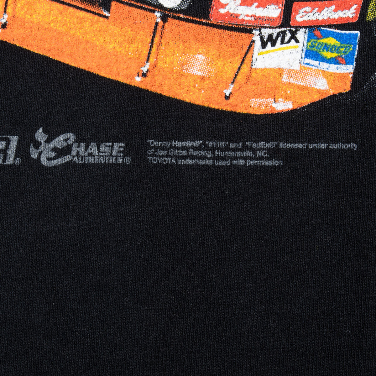 Vintage Nascar Denny Hamlin 2008 Tee Shirt Size Large