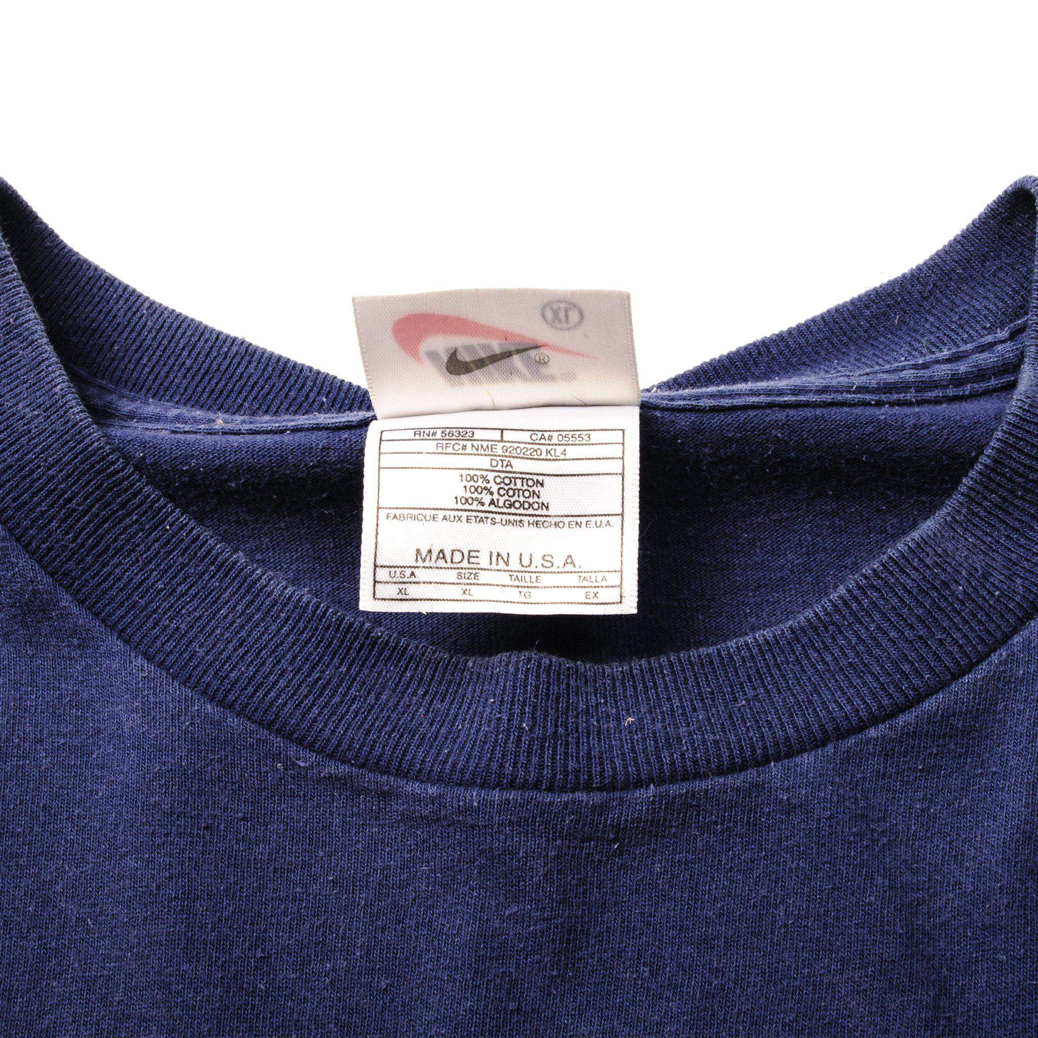 VINTAGE NIKE TEE SHIRT 1990s SIZE XL MADE IN USA