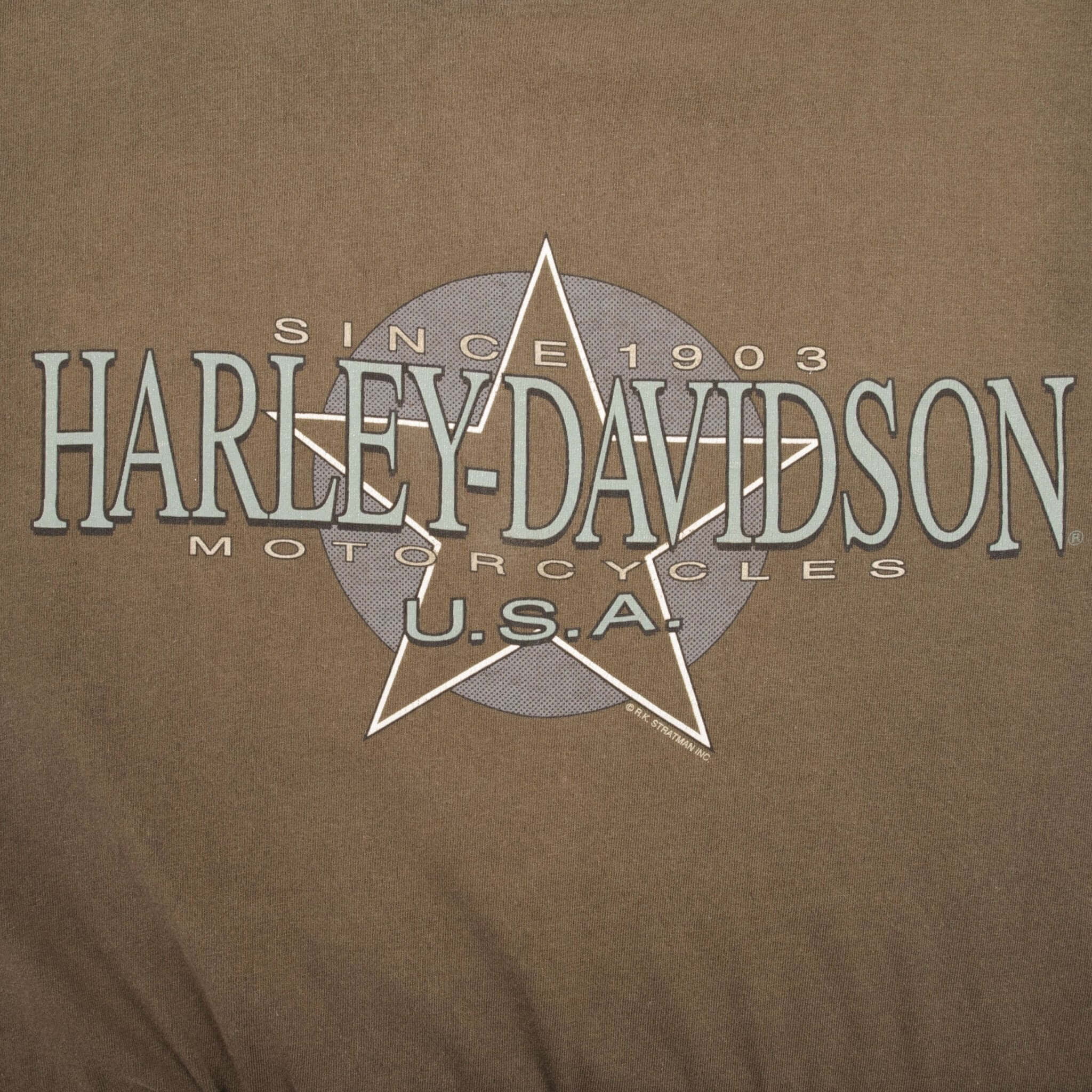 Vintage Harley Davidson Chicago Illinois 1990S Size XL Made In USA With Single Stitch Sleeves