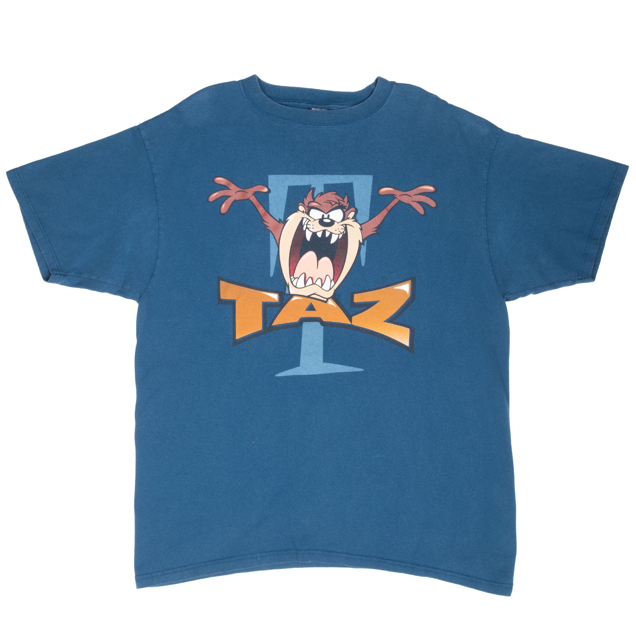 Vintage Looney Tunes Taz Biker Harley Davidson Tee Shirt 1998 Size XL Made In Usa