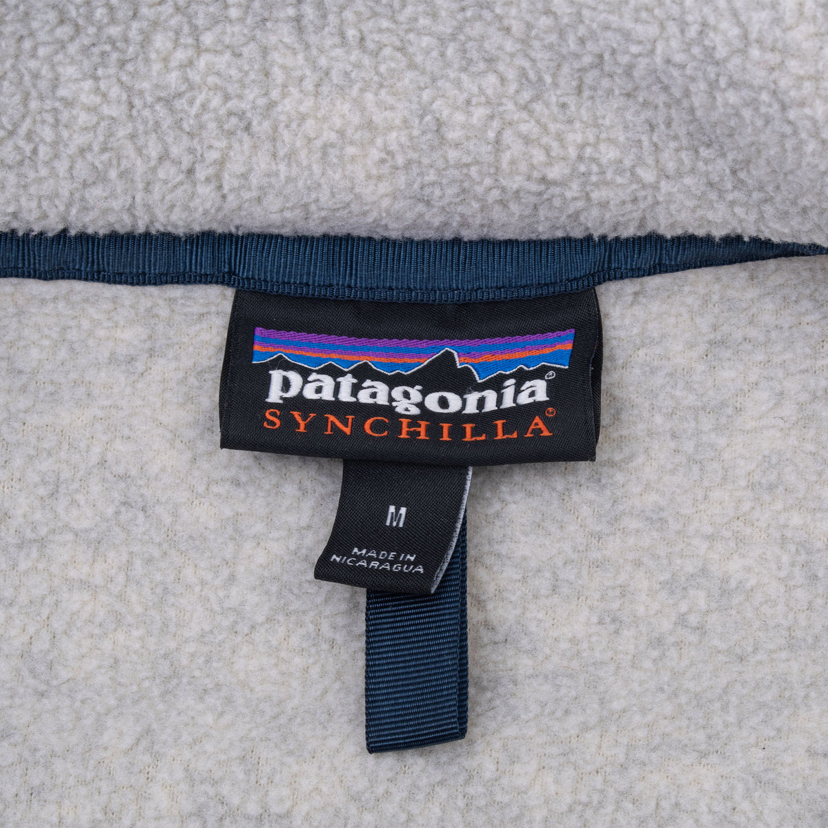 Vintage Original Patagonia Beige Oat Synchilla Snap T Fleece Pullover Size Medium
STY25580