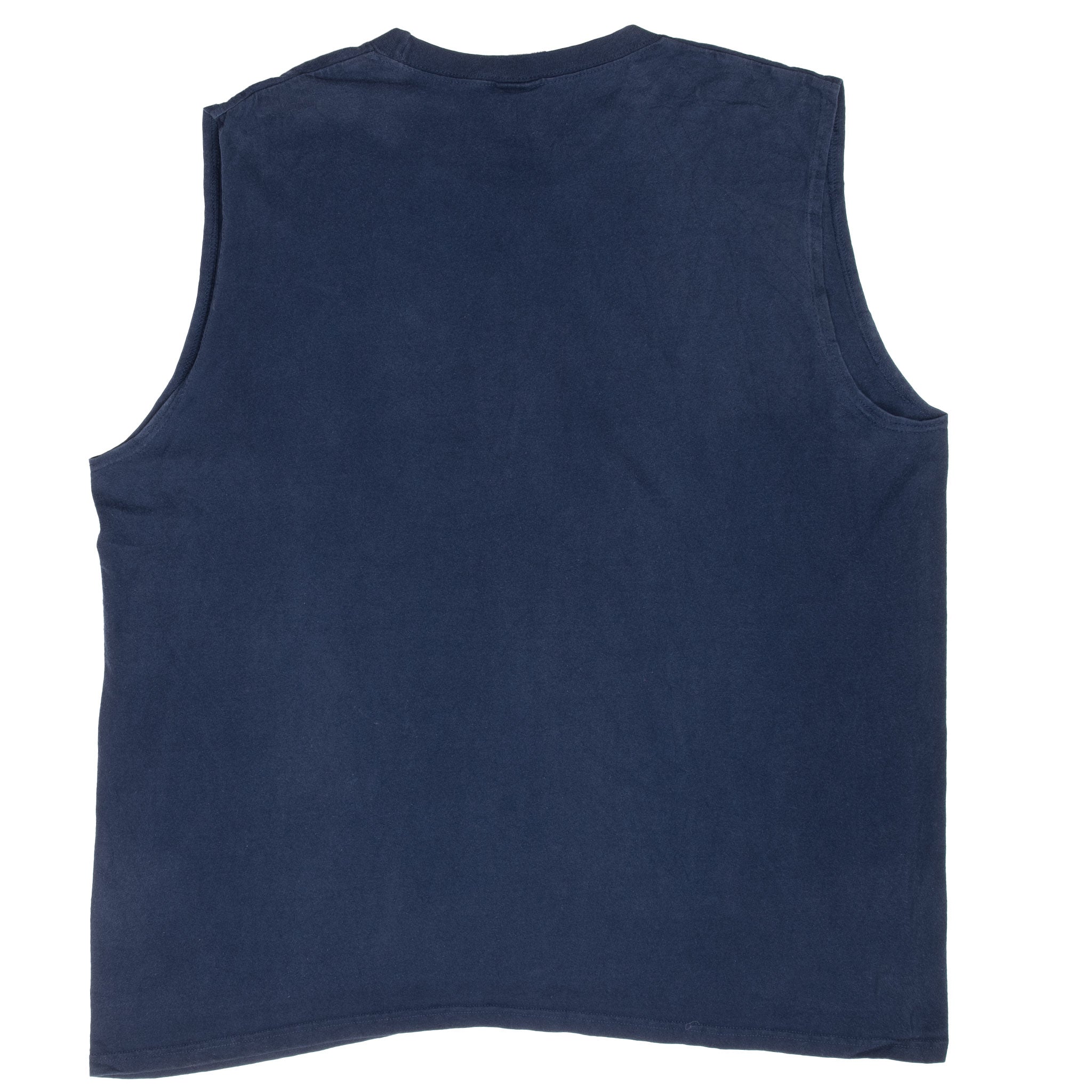 Vintage Nike Swoosh Navy Blue Tank Top Tee Shirt 2000S Size XL