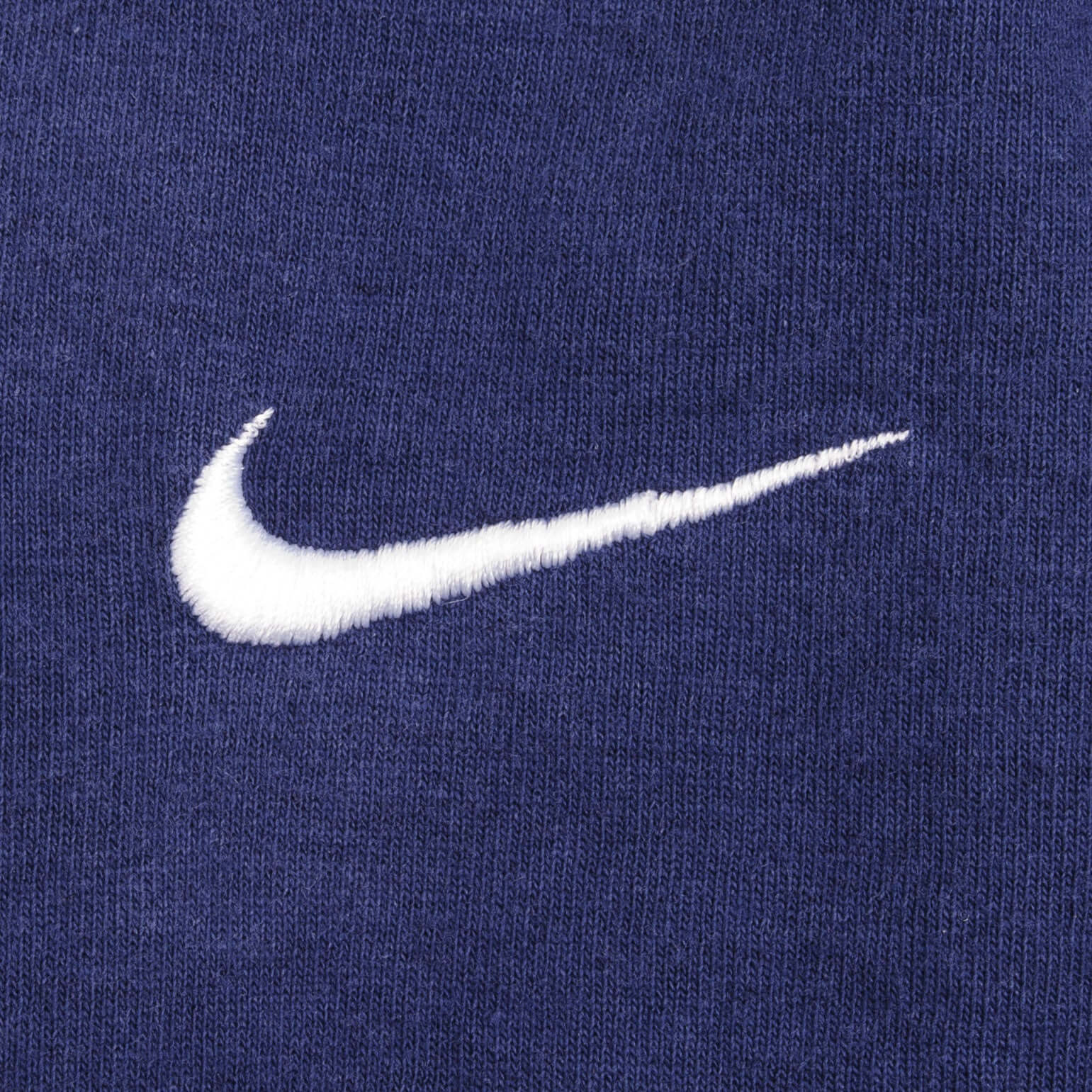 Vintage Nike Classic Swoosh Navy Blue Tee Shirt Size 1990s Size 2XL Made In USA