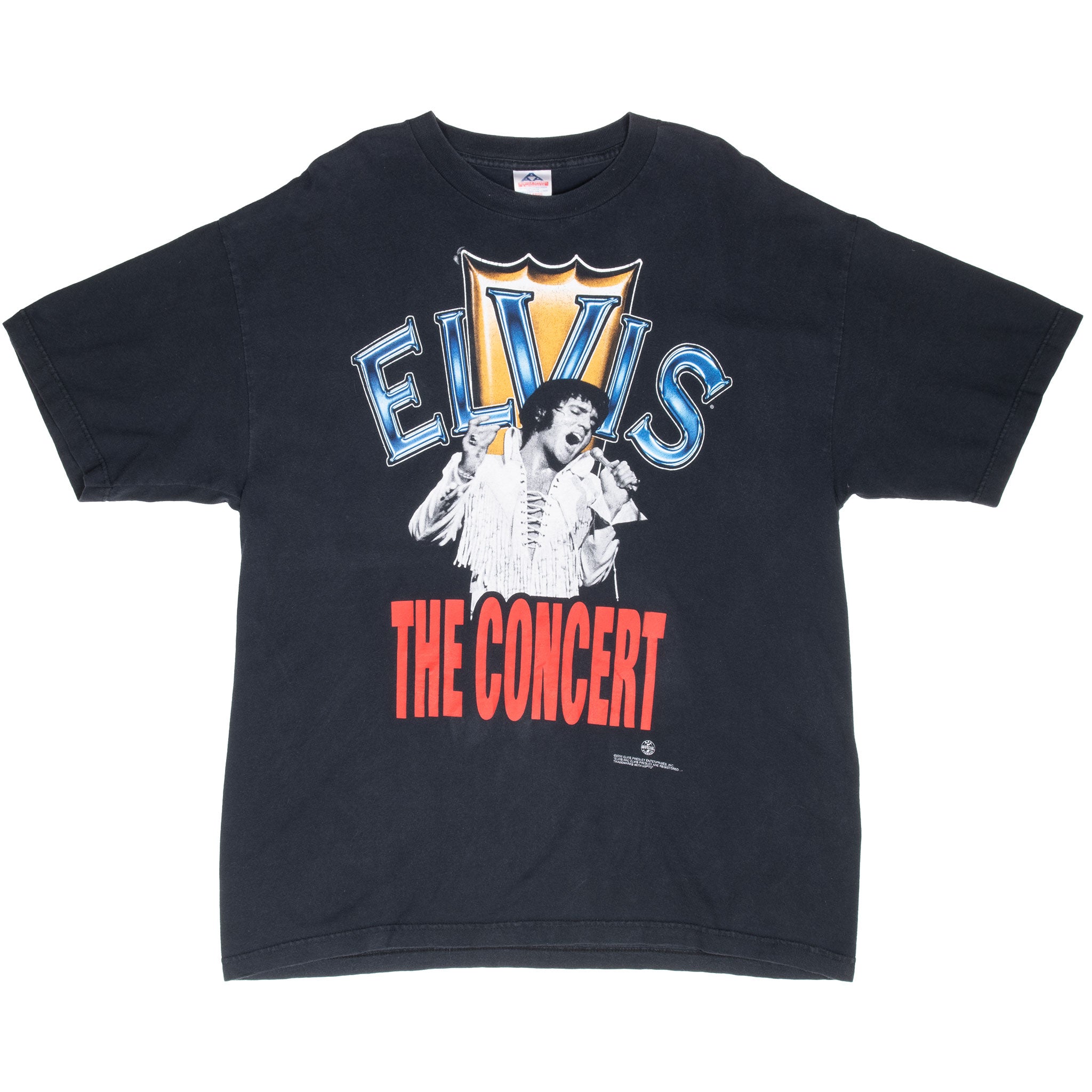 Vintage Elvis Presley The Concert 2000 World Tour Tee Shirt Size XL