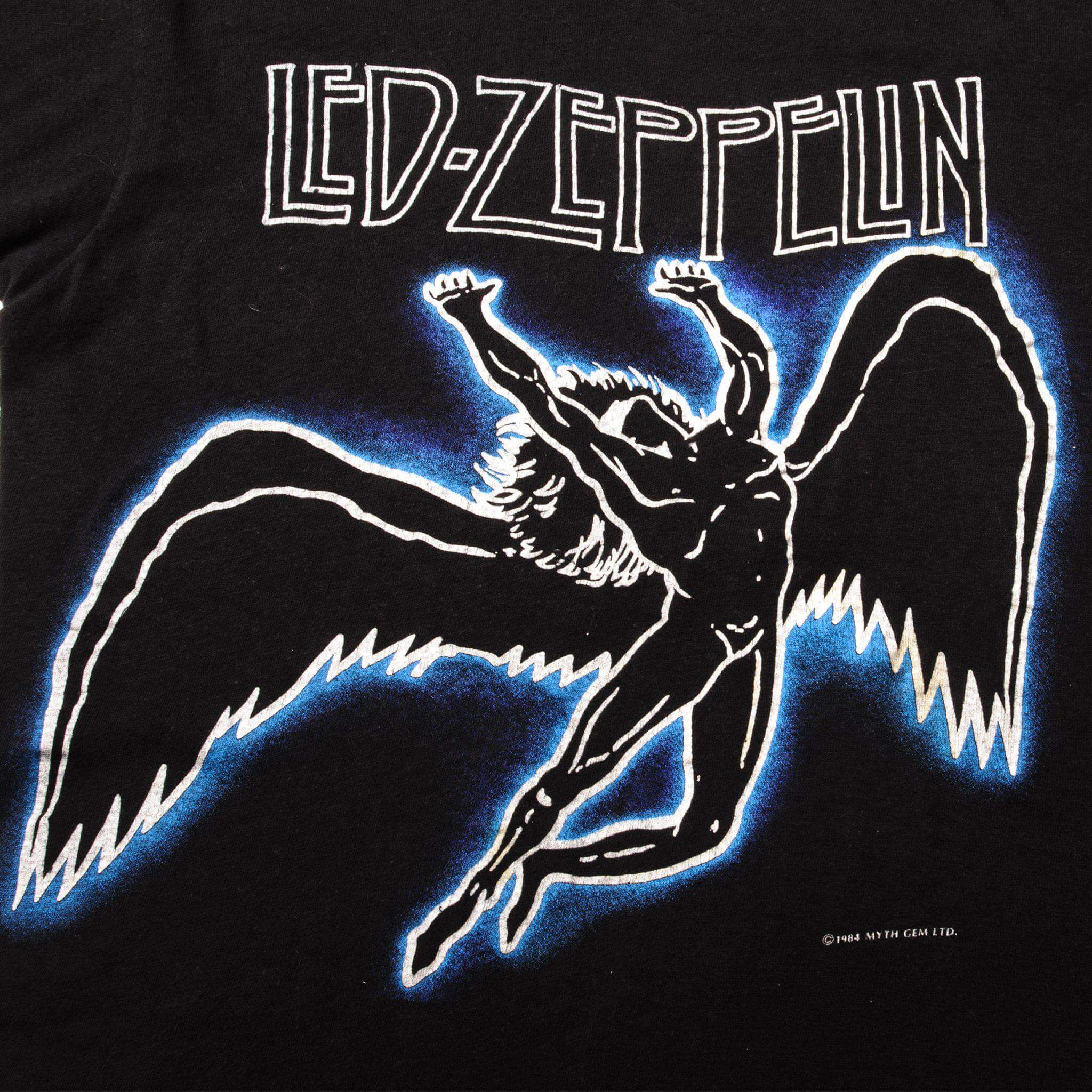 VINTAGE LED ZEPPELIN TEE SHIRT 1984 SIZE SMALL MADE IN USA