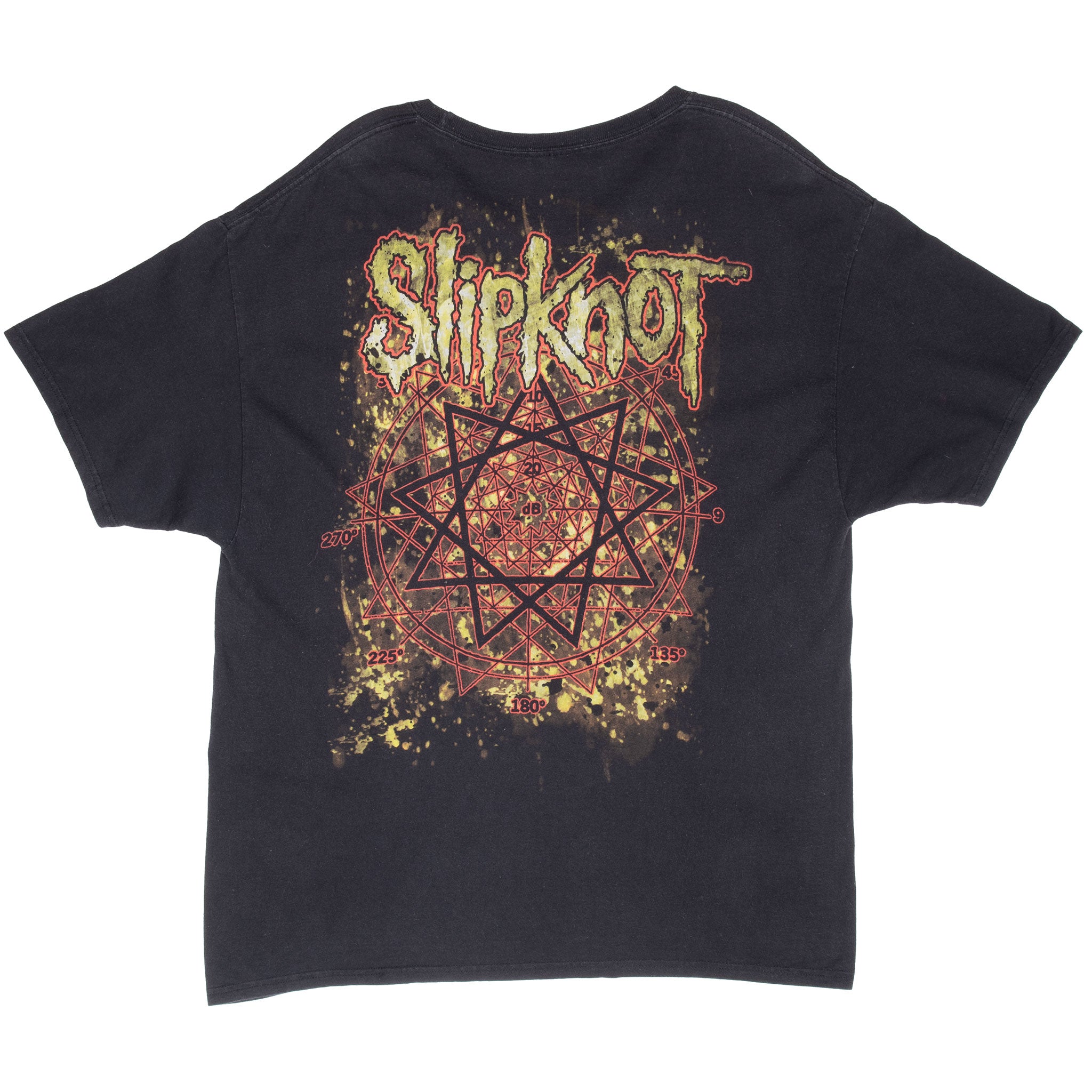Vintage Slipknot 2009 Black Tee Shirt Size Large