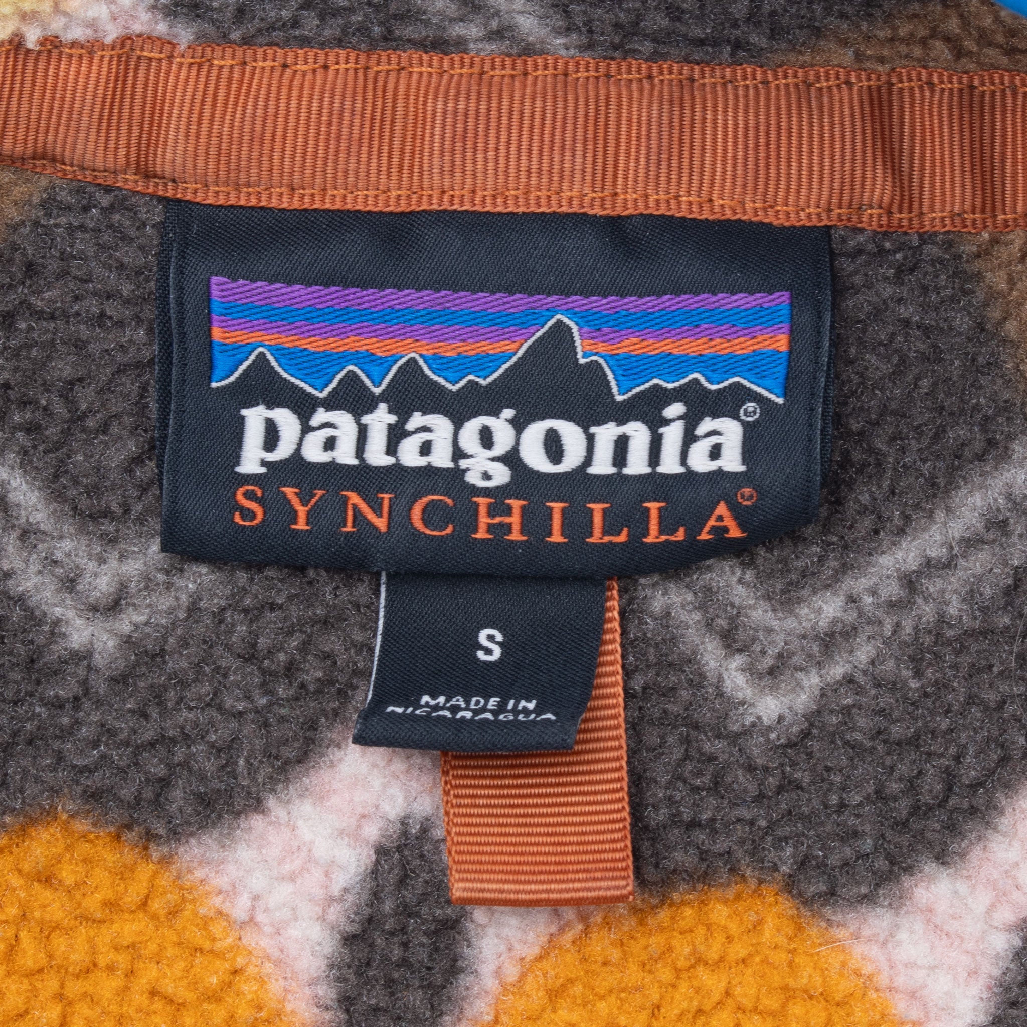Vintage Patagonia Monogram Snap T Synchilla Womens Fleece Jacket 2021 Size Small
STY25455