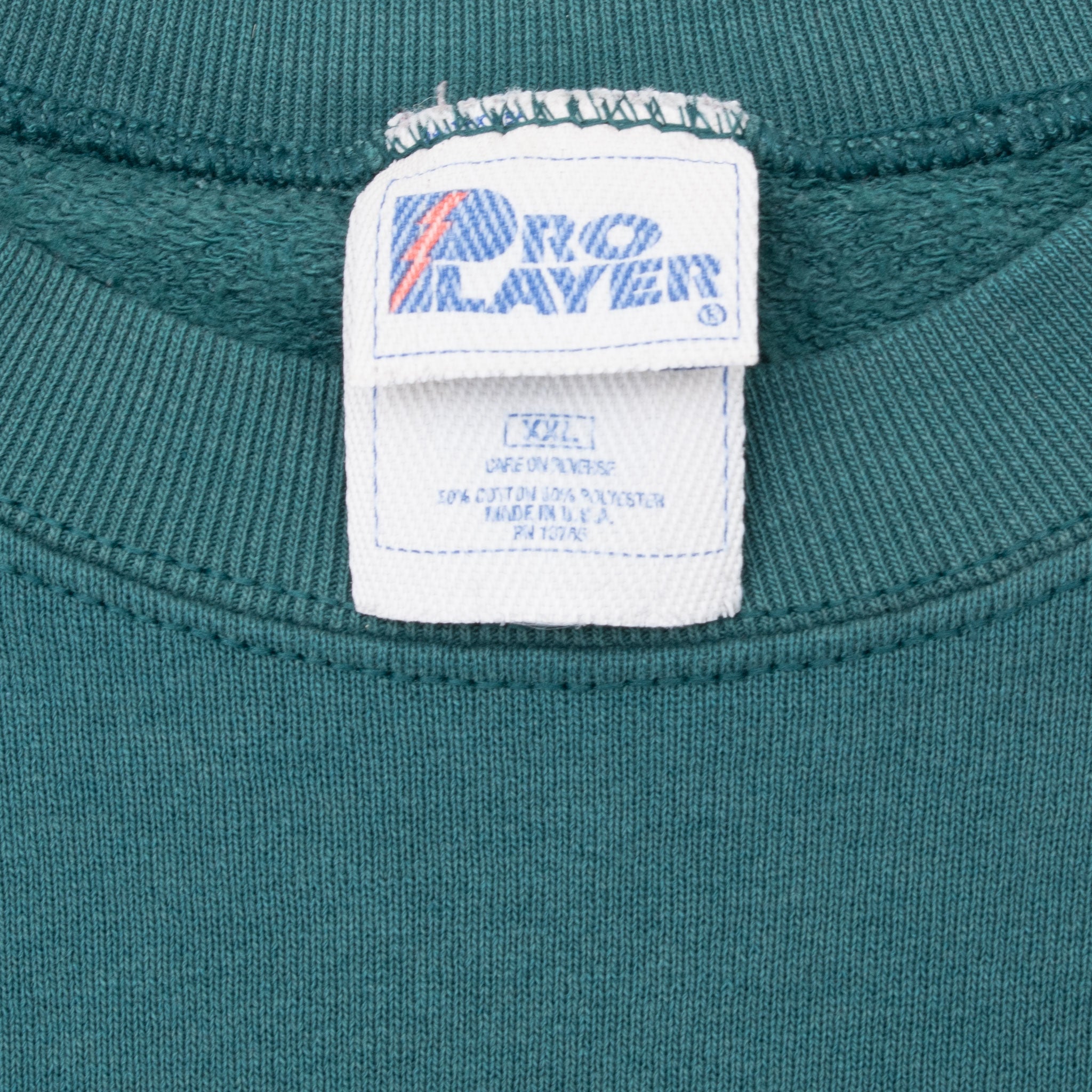 Vintage Nfl Philadelphia Eagles 1997 Green Sweatshirt Size 2XL Made In Usa