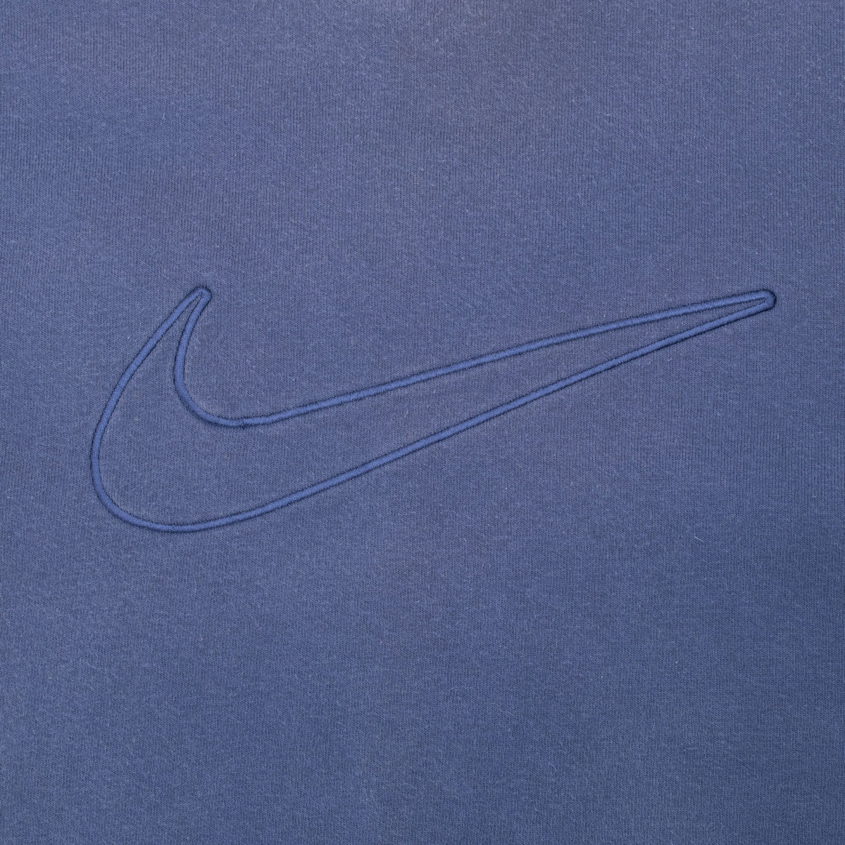 Vintage Nike Big Swoosh Navy Blue Sweatshirt 1990S Large
