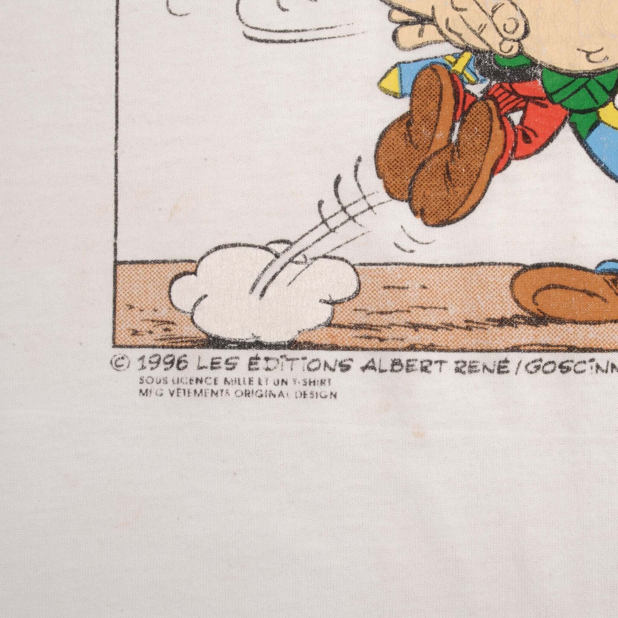 Vintage Asterix & Obelix On A Jamais Assez D'amis Tee Shirt 1996 Size XL