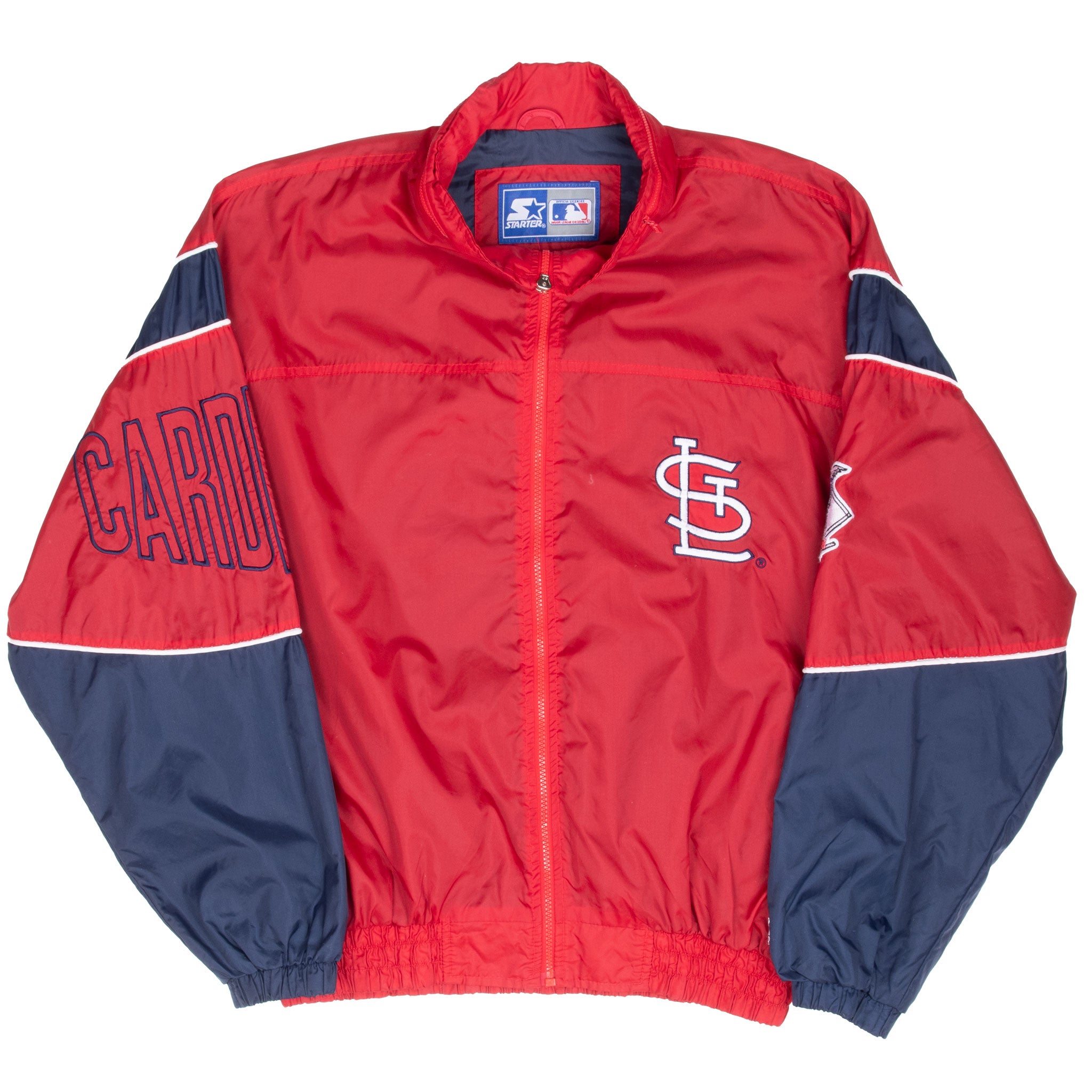 Vintage Mlb St Louis Cardinals Starter Windbreaker Jacket 1990S Size Large