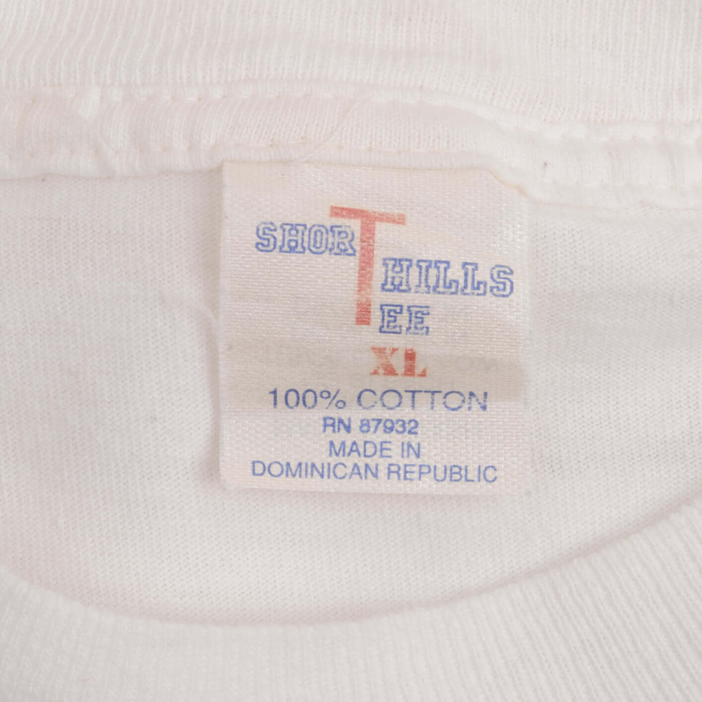 Vintage Bethel At Yasgur's Farm 1994 Tee Shirt Size XL With Single Stitch Sleeves