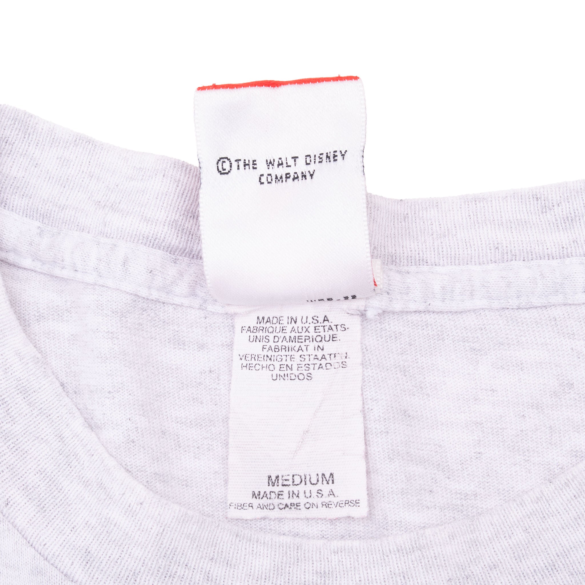 Vintage Disney Tomorrowland Mickey In Space Tee Shirt Size Medium Made In Usa