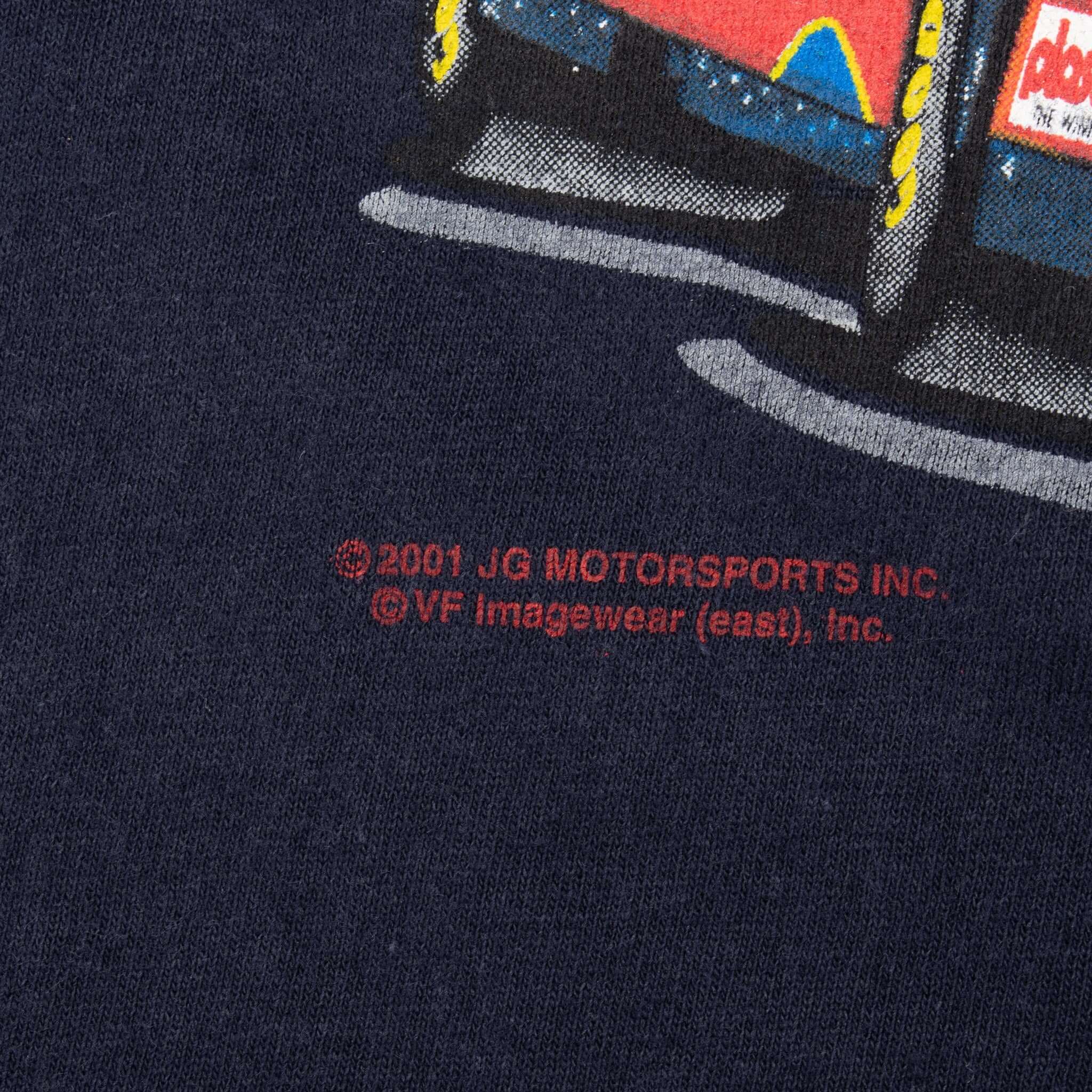 Vintage Nascar Jeff Gordon Dupont The Look Of A Champion 2001 Tee Shirt Size 2XL