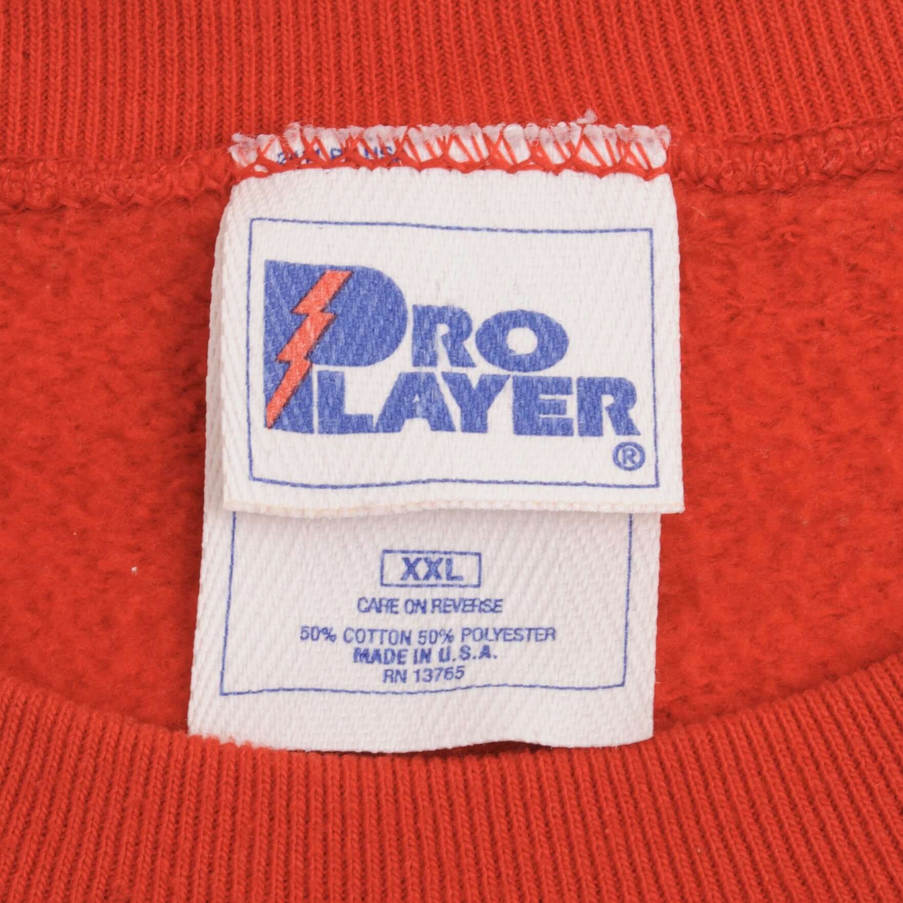 Vintage NFL Kansas City Chiefs Embroidered Taylor Swift 1997 Sweatshirt Size 2XL