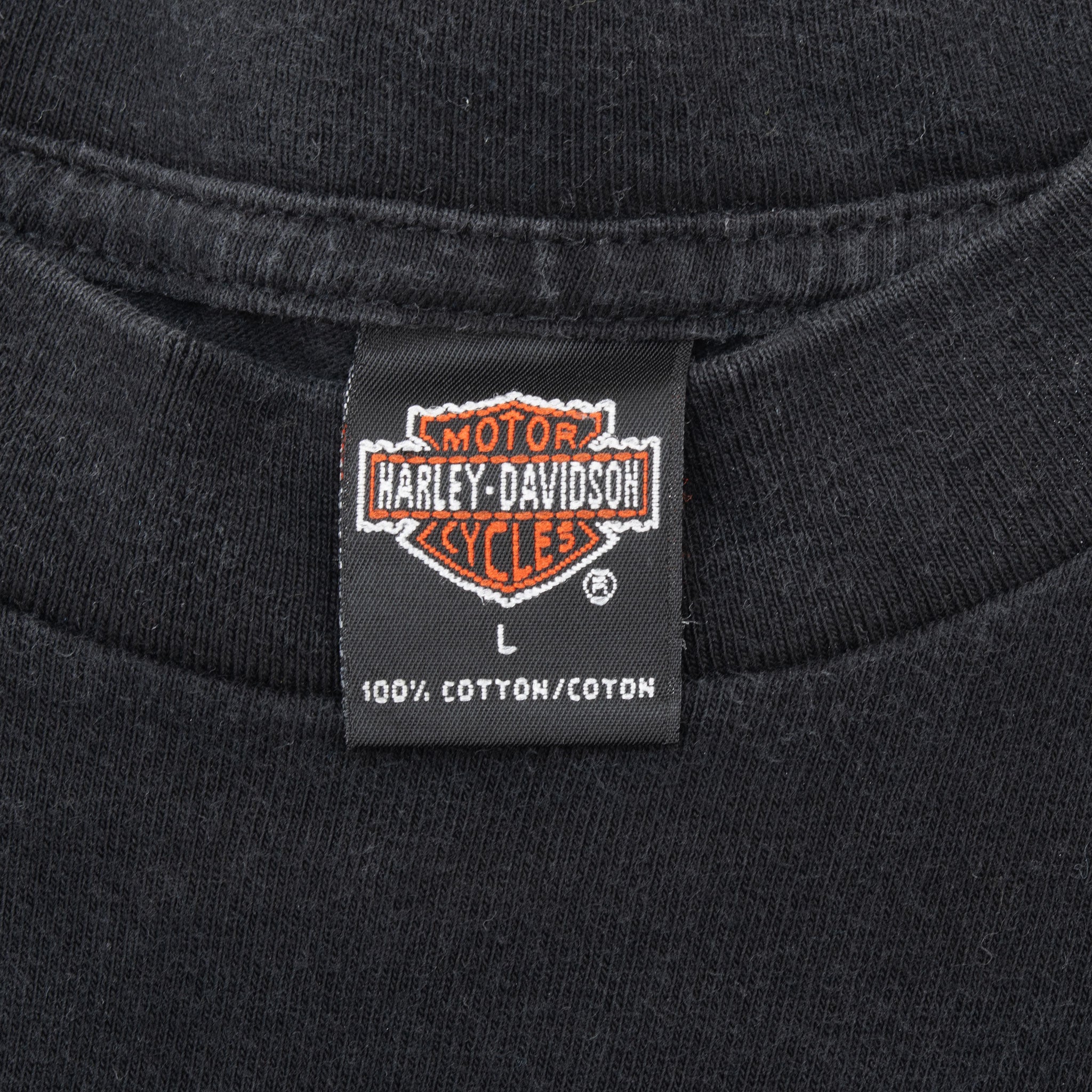 VINTAGE HARLEY DAVIDSON WEST LOS ANGELES 1997 TEE SHIRT LARGE MADE IN USA