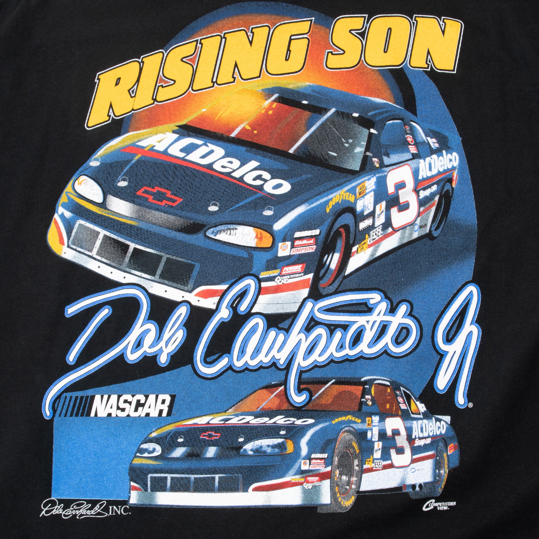 VINTAGE NASCAR DALE EARNHARDT 1990S TEE SHIRT XL MADE IN USA