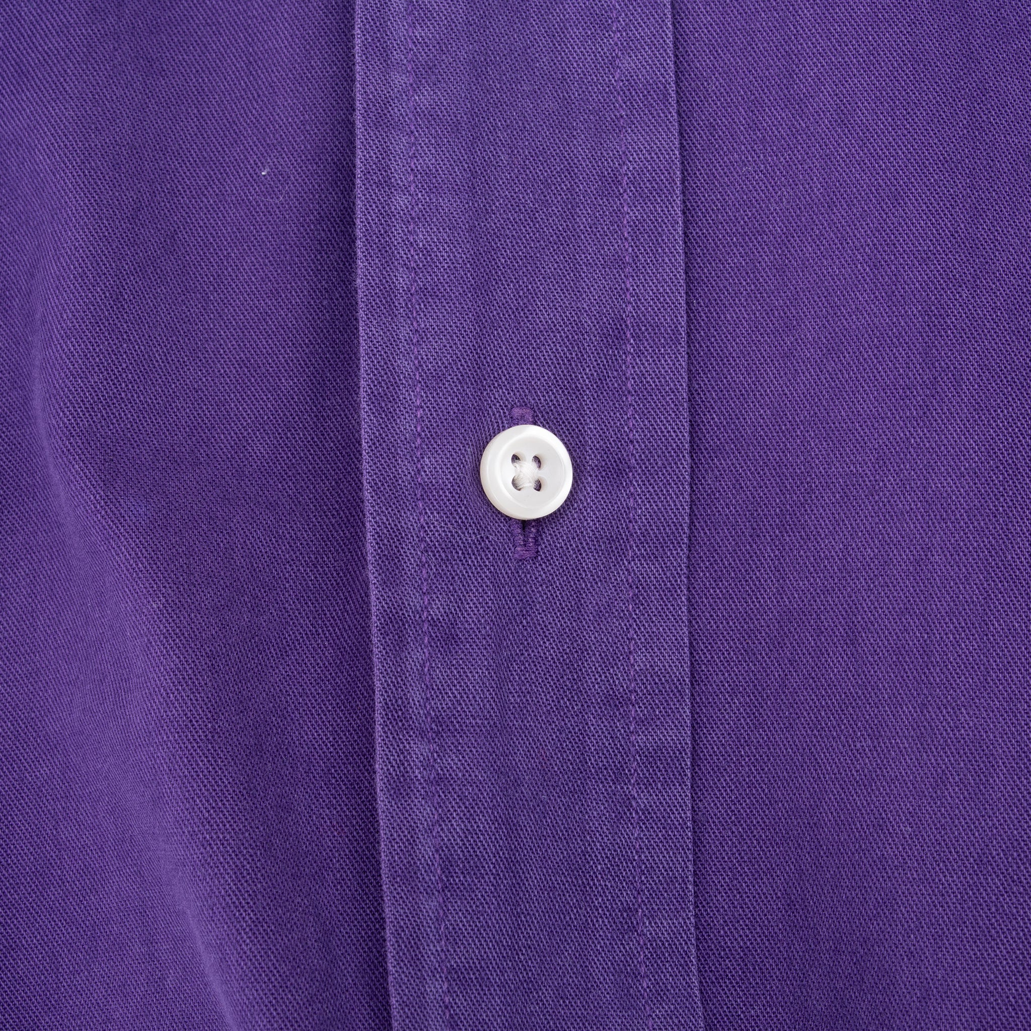 Vintage Ralph Lauren Purple Shirt 1990S Size Large