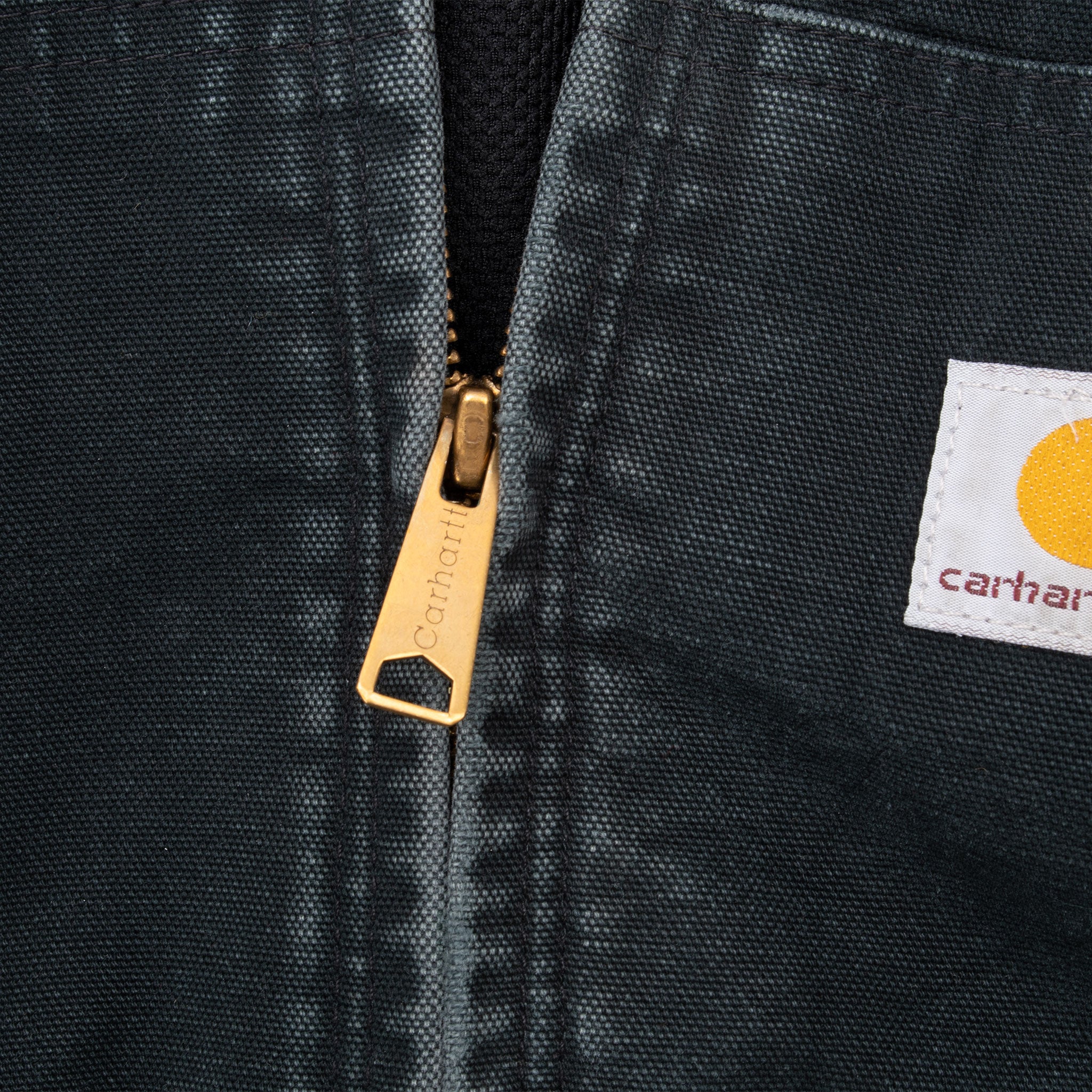 Vintage Carhartt Black Hooded Active Jacket 2006 J131Blk Size Large Made In Usa