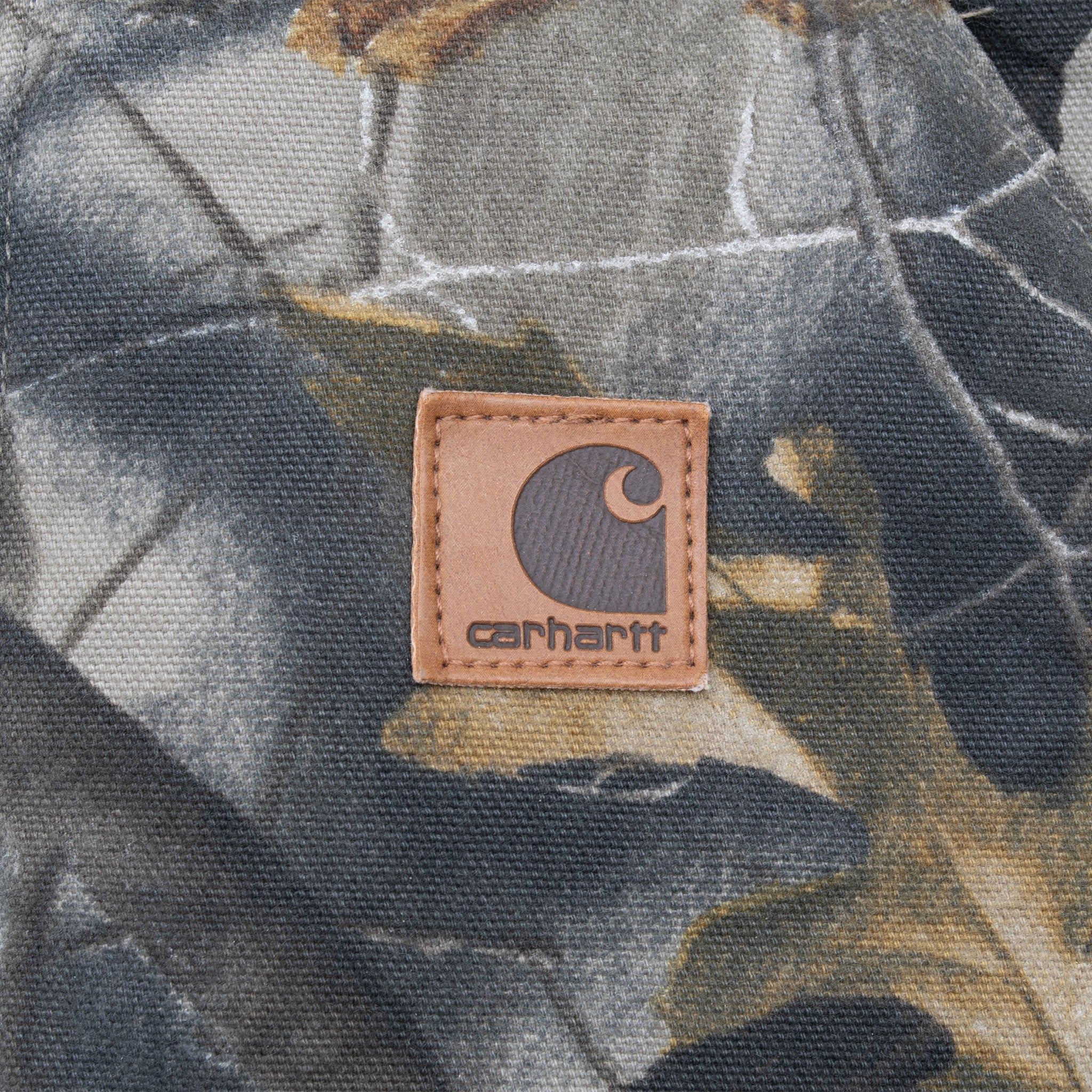 Vintage Carhartt Quilted Lined Realtree Camo Vest Jacket V20Cmo 2005 Size XL Made In USA