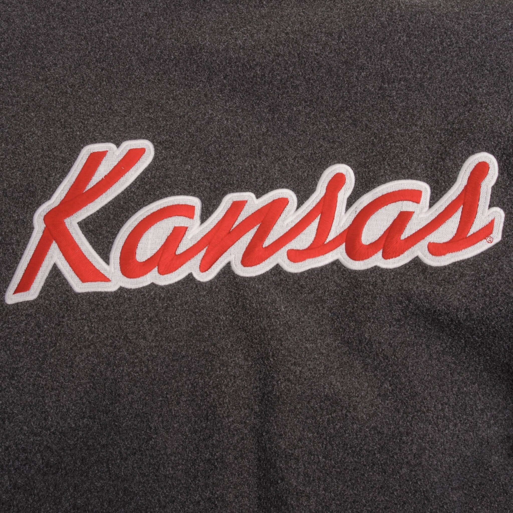 Vintage Nike Ncaa University Of Kansas Varsity Jacket Size 2XL 2000S