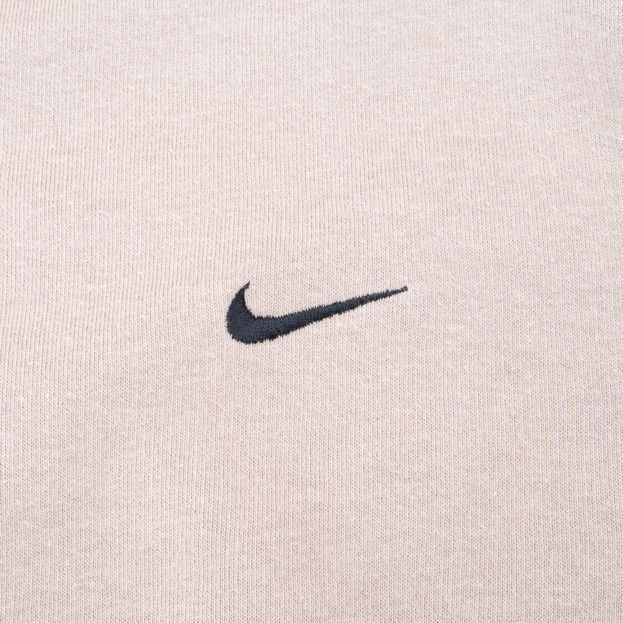 Vintage Nike Classic Swoosh Beige Sweatshirt 1990S Size 2XL