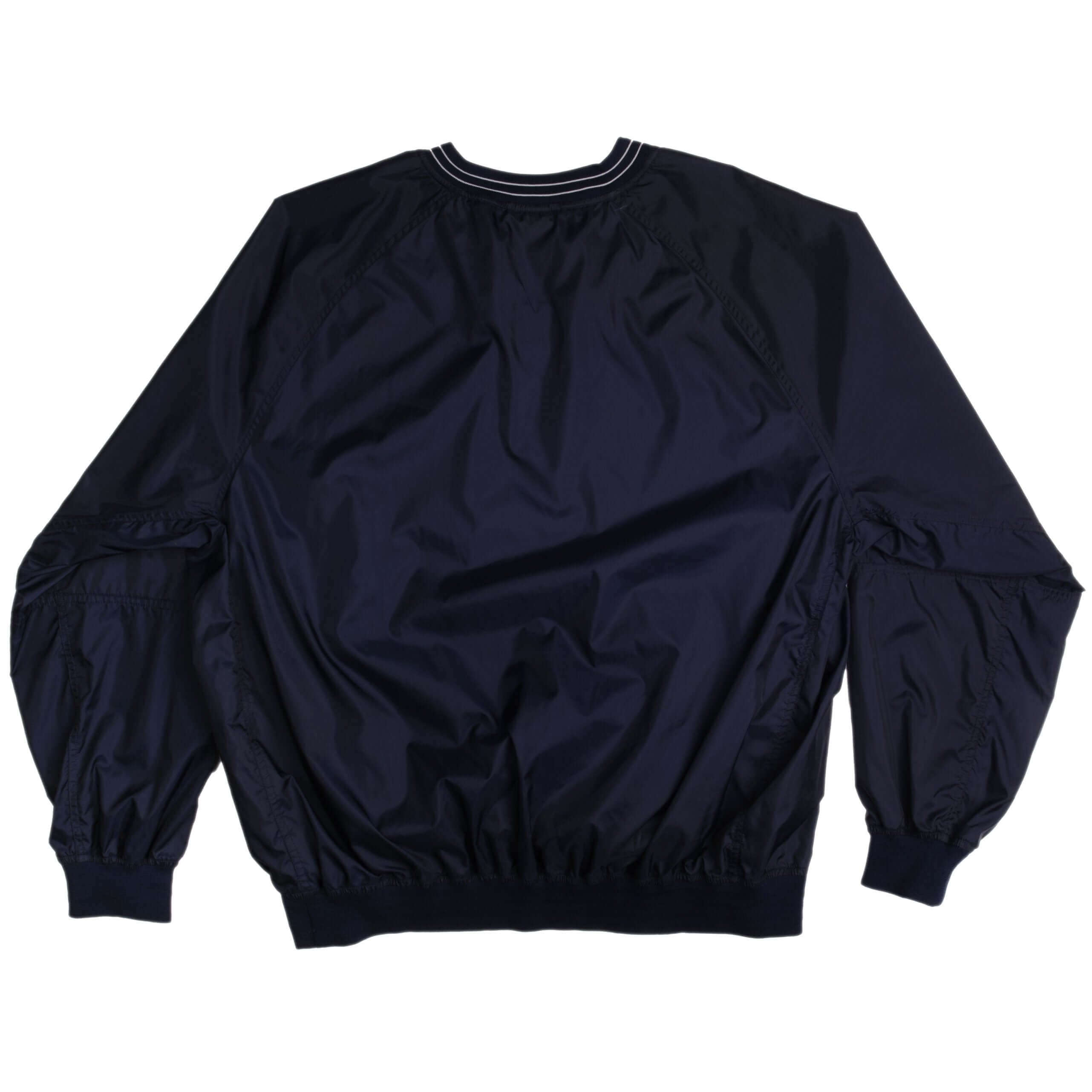 Vintage Nike Windbreaker Pullover Center Swoosh Navy Blue Jacket 1990S Size 2XL