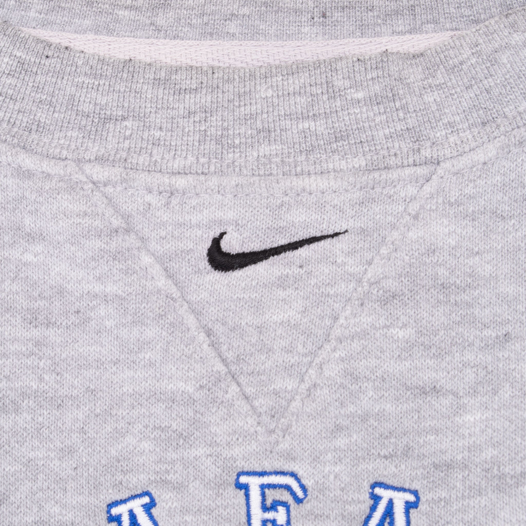 Vintage Nike Center Swoosh Afa Boxing Grey Sweatshirt 1990S Size Large