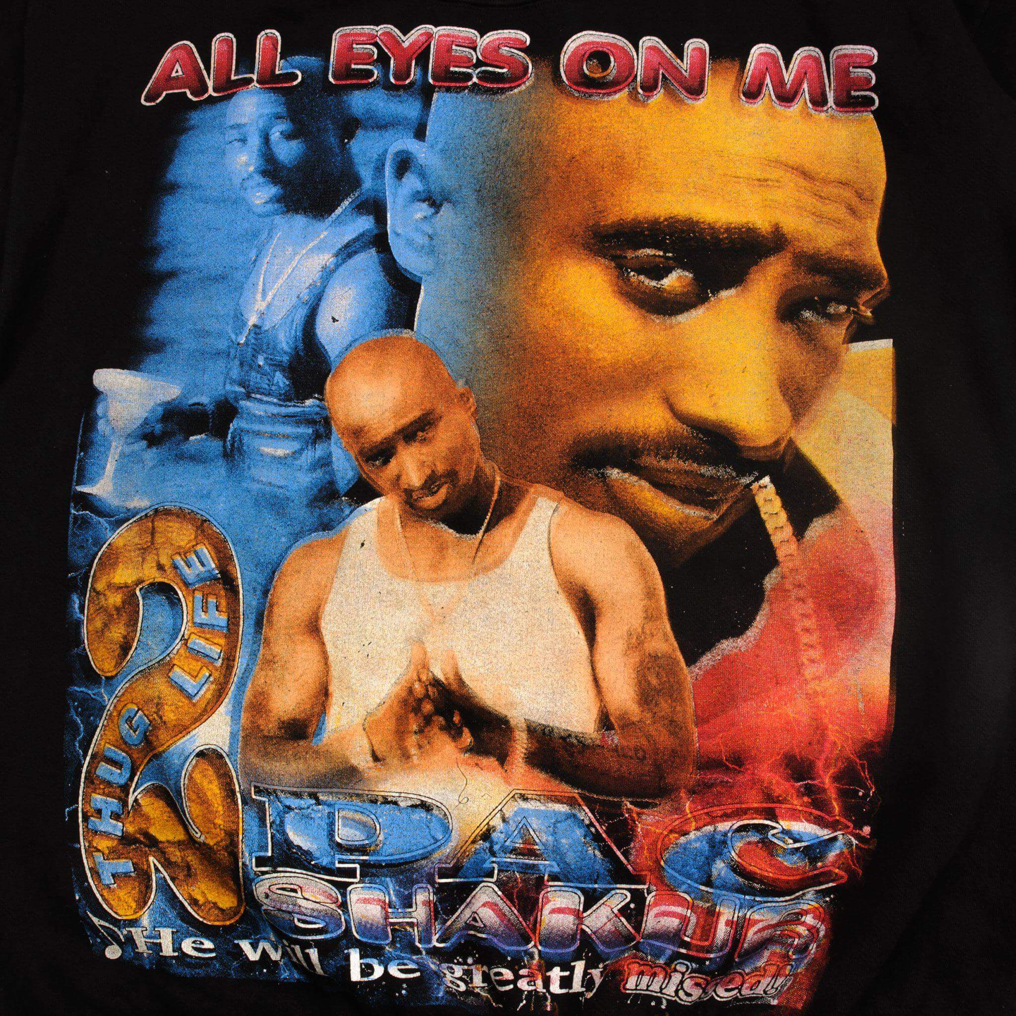 VINTAGE BOOTLEG 2PAC SWEATSHIRT 1990S SIZE LARGE
