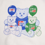 Vintage Pepsi Cola Mountain Dew Sweatshirt Size Large Made in USA.