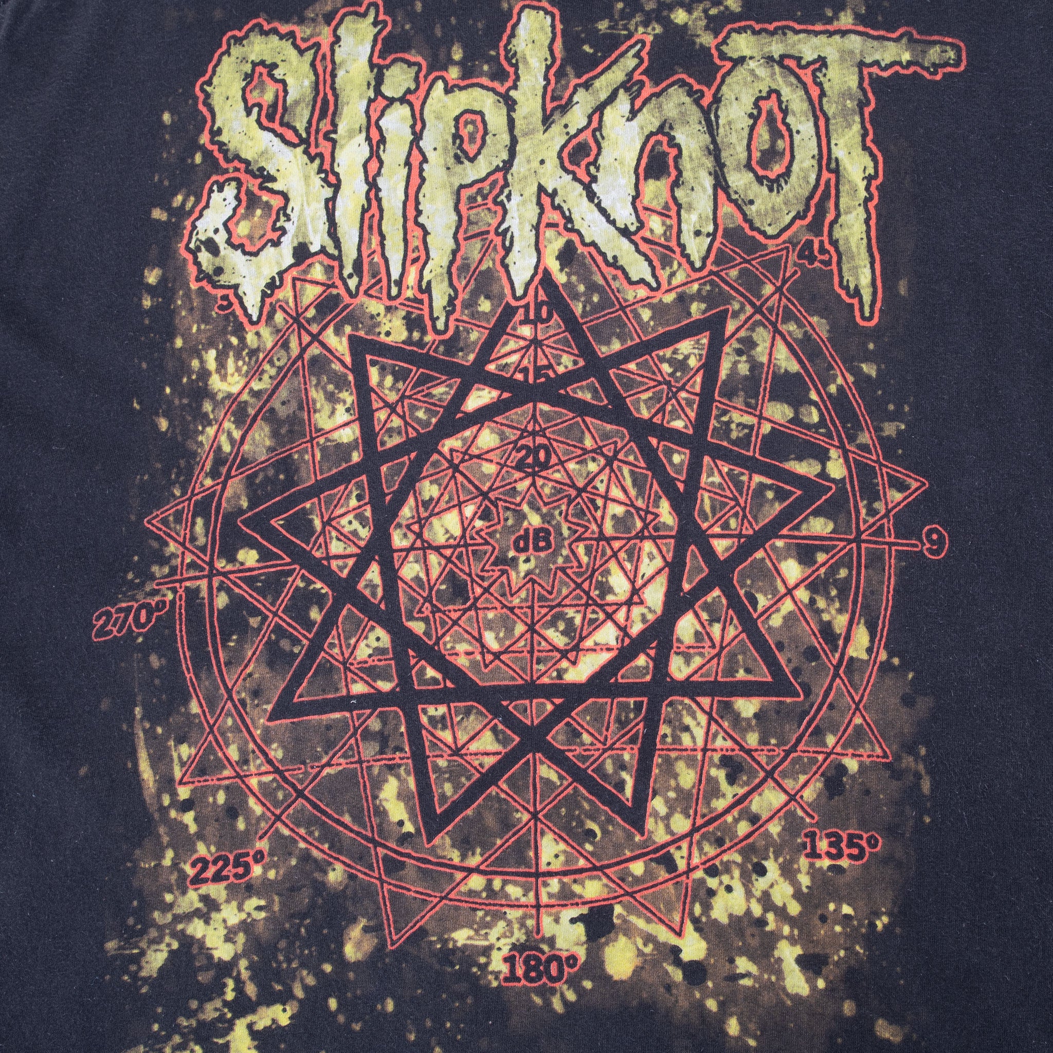 Vintage Slipknot 2009 Black Tee Shirt Size Large