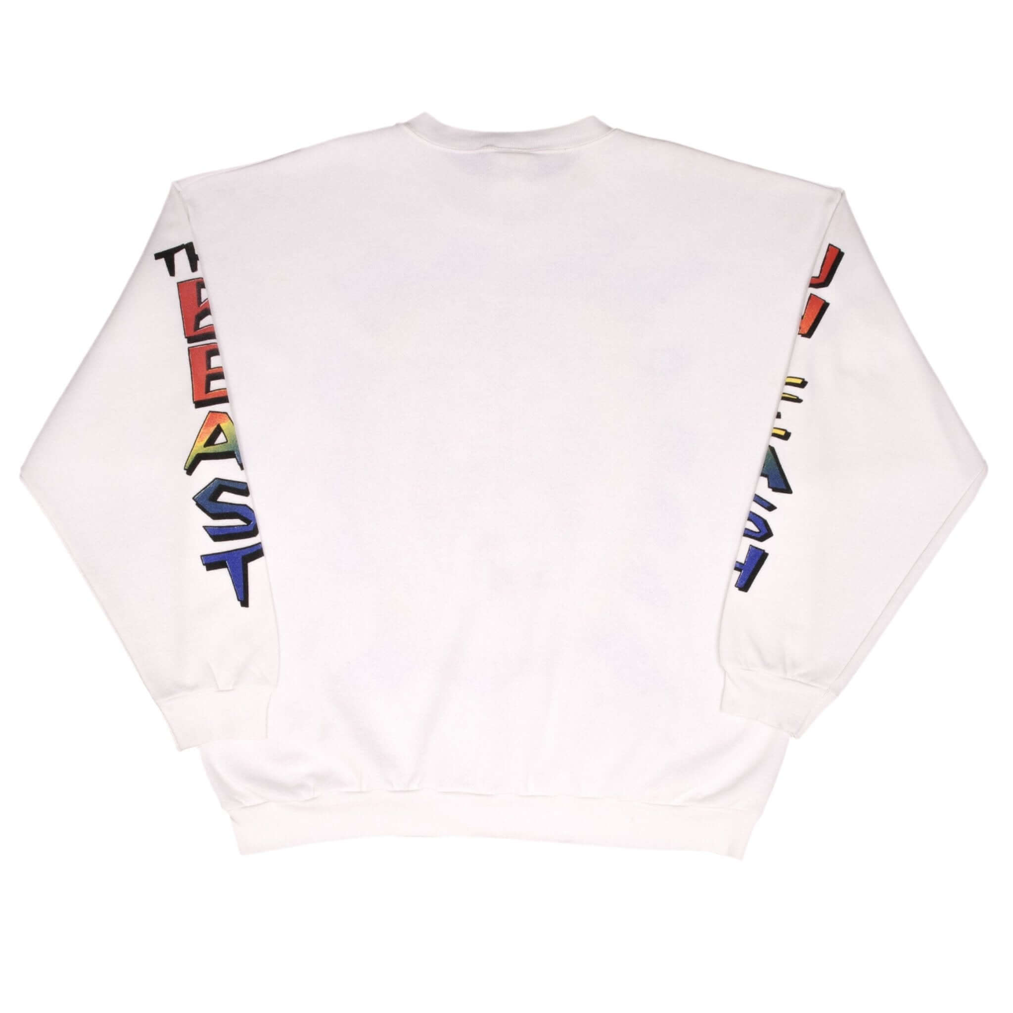 Vintage Looney Tunes Taz Unleash The Beast Sweatshirt 1995 Size XL Made In USA