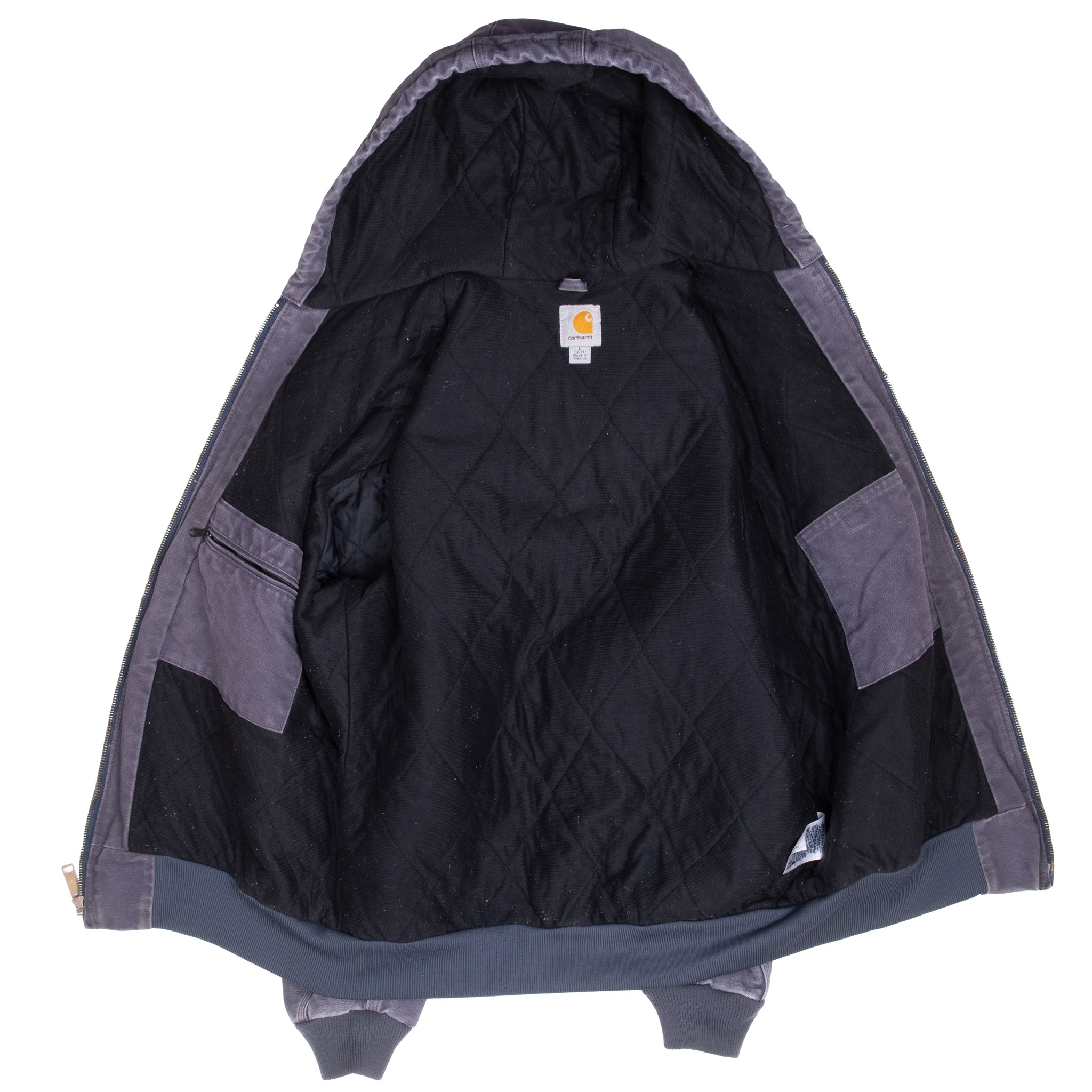 Vintage Carhartt Purple WJ130 COA Active Jacket 2013 Size Woman Large