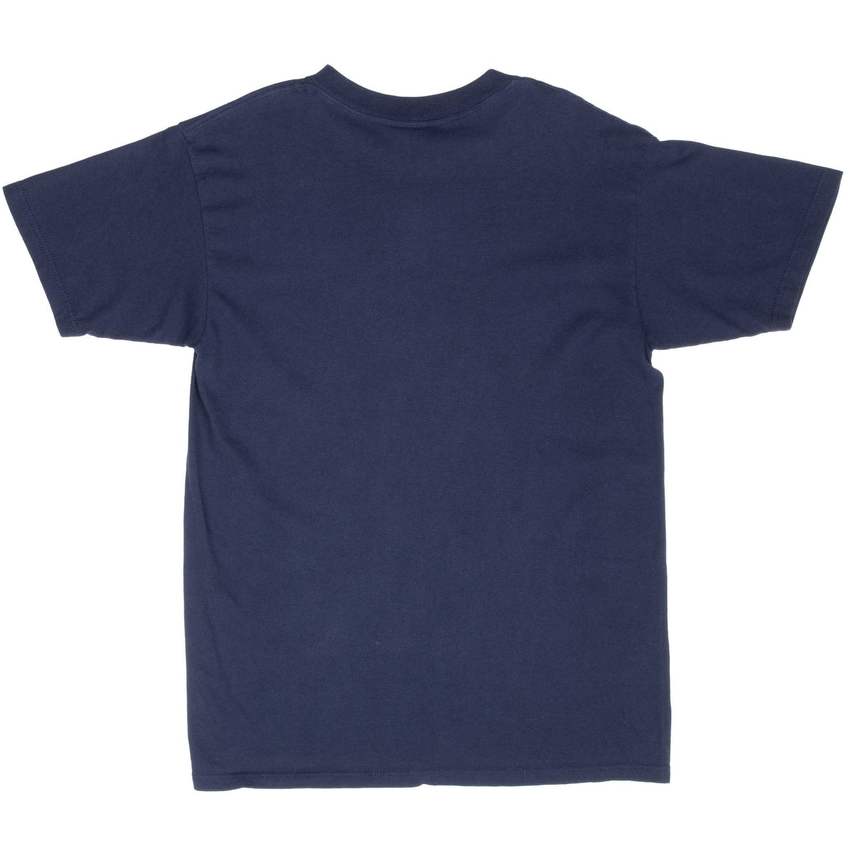 Plain back of navy Hard Rock Cafe short-sleeve T-shirt