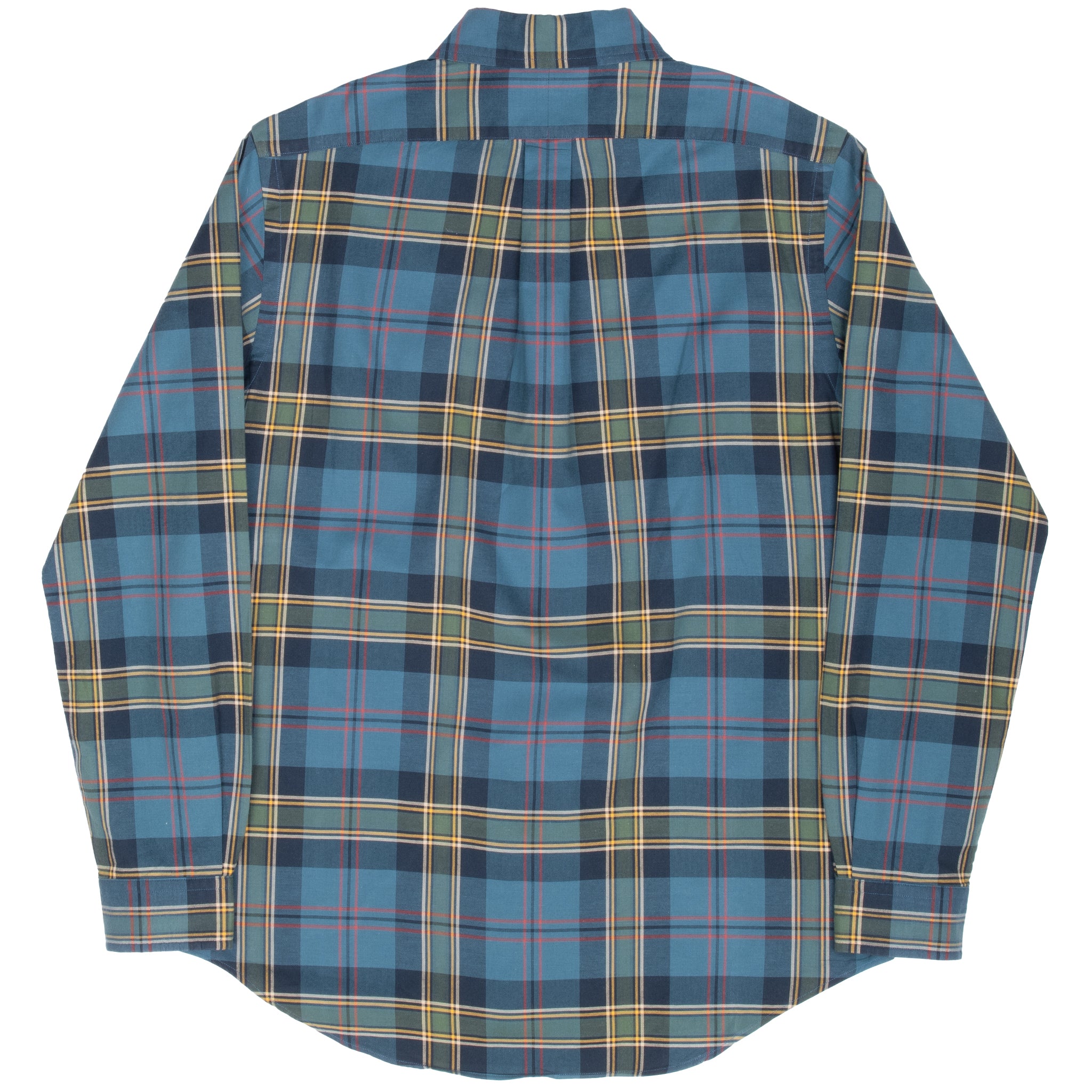 Vintage Ralph Lauren Teal Plaid Shirt Size Medium