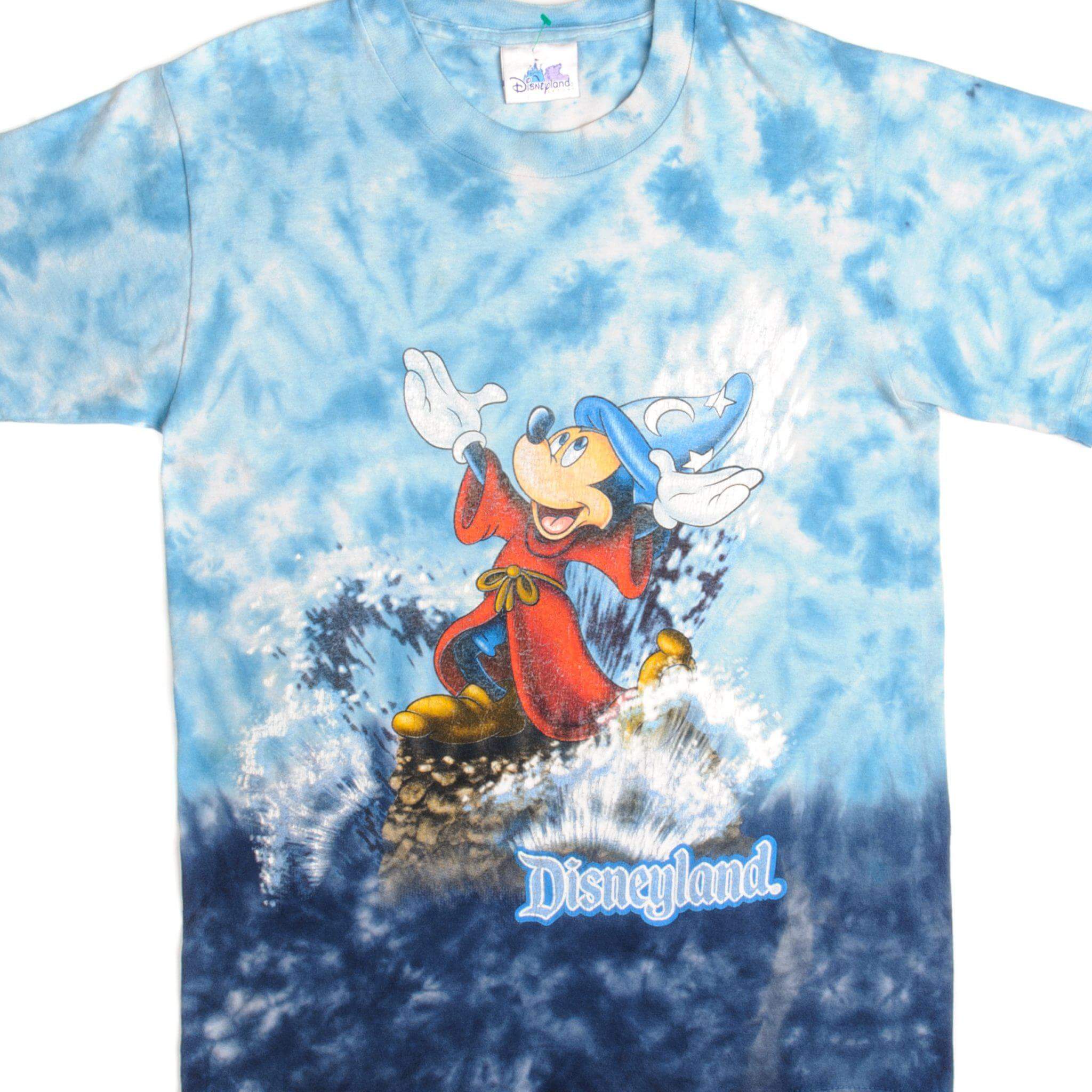 VINTAGE TIE-DYE DISNEYLAND TEE SHIRT SIZE SMALL