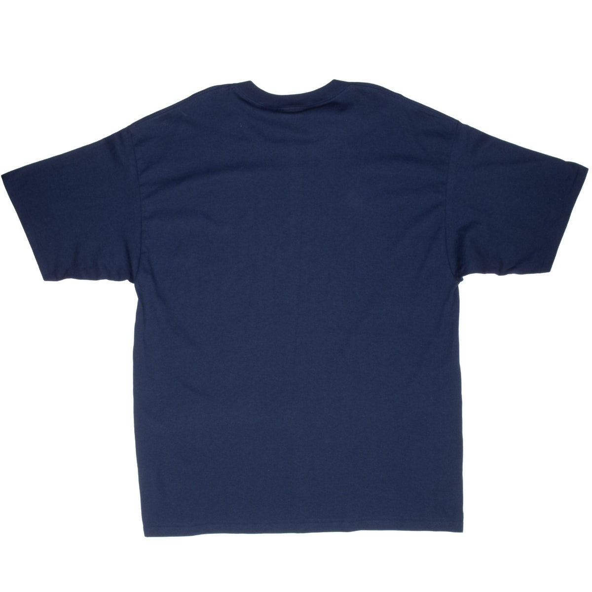 Plain back of navy Seattle Mariners short-sleeve T-shirt