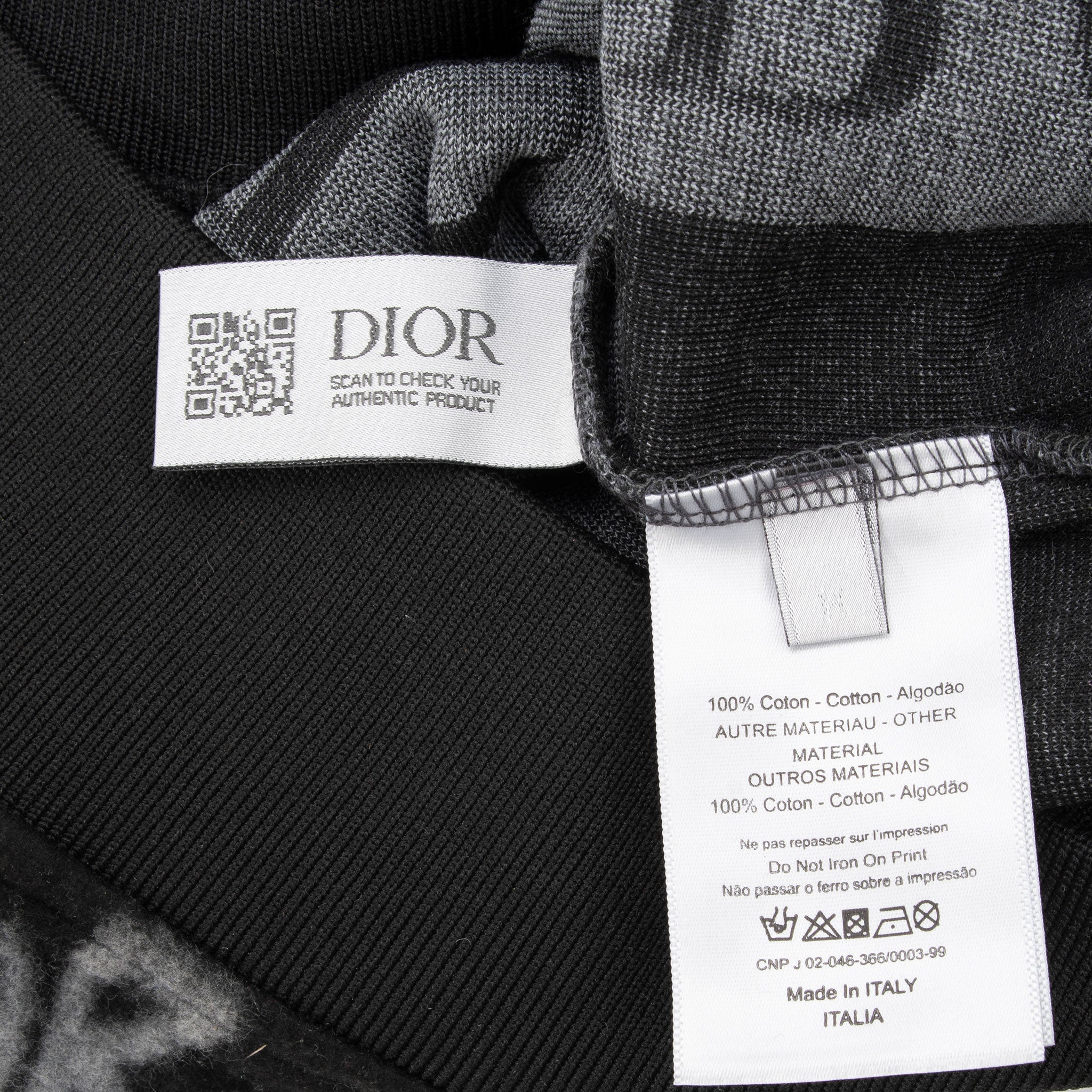 All Over Print Dior Fleece Sweatshirt Hoodie 2022 Size Medium