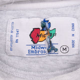 VINTAGE PERDUE UNIVERSITY BOILER EMBROIDERED SWEATSHIRT 1990S MEDIUM