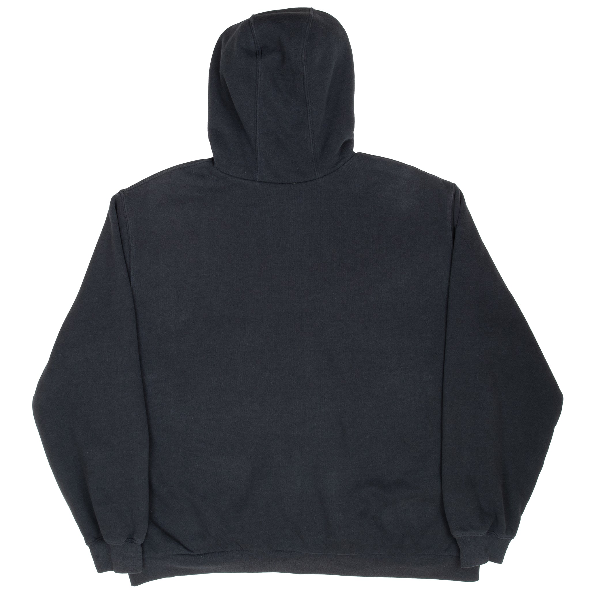 Vintage Carhartt Heavyweight Sherpa Lined Full Zip Black Hoodie Sweatshirt Size 2XL