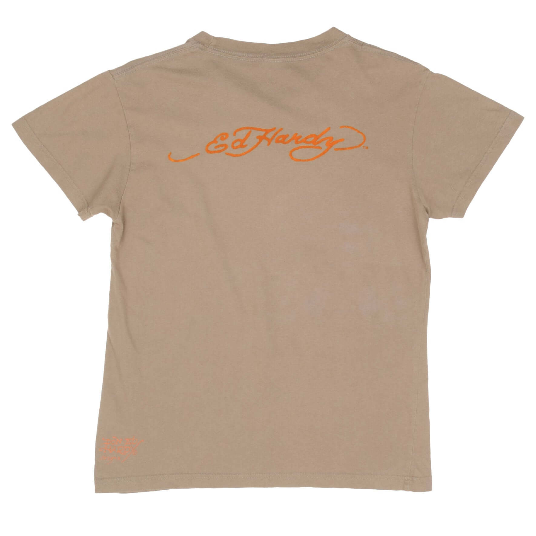 Vintage Ed Hardy By Christian Audigier Skull Tee Shirt 2000S Size Medium