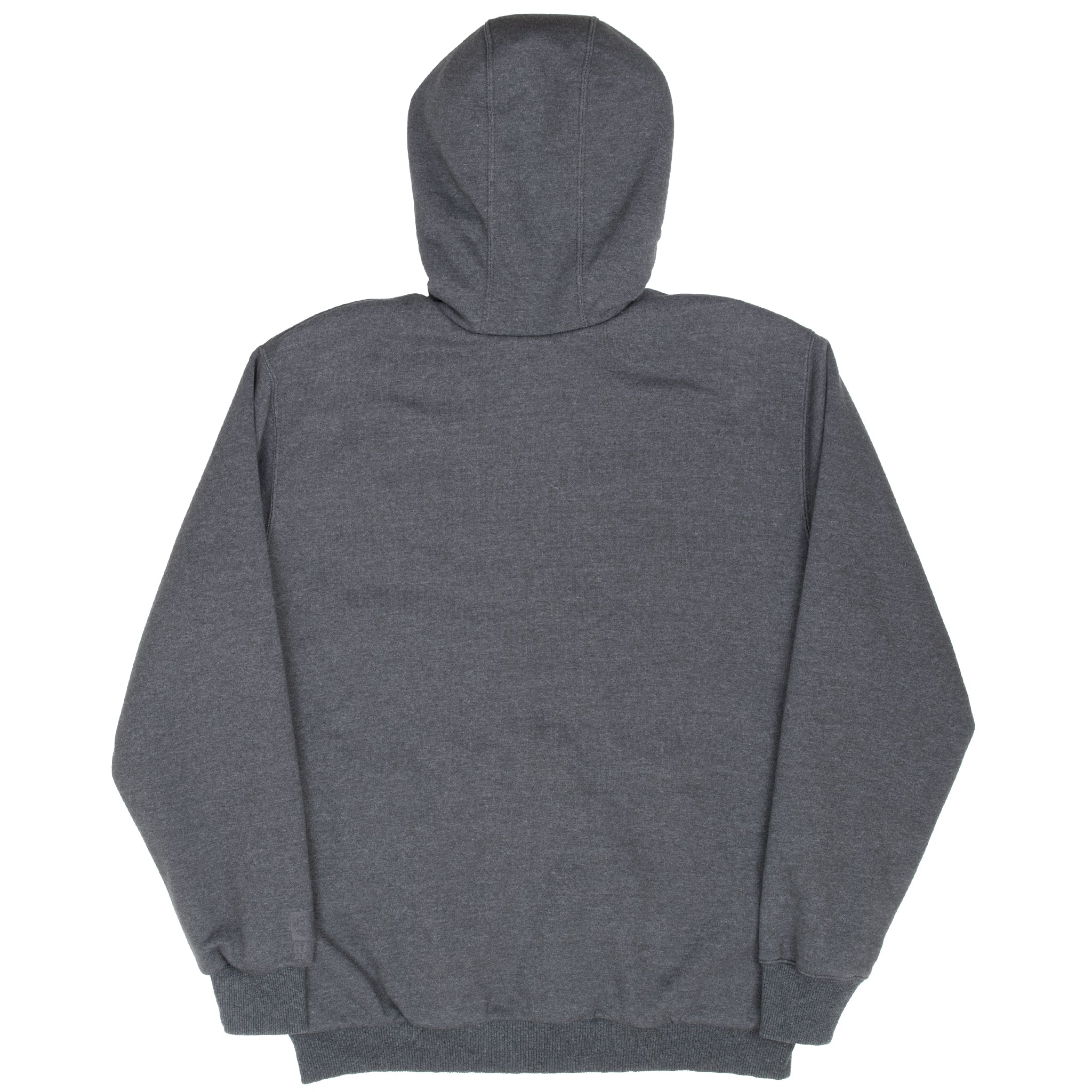 Vintage Carhartt Full Zip Grey Sherpa Lined Hoodie Sweatshirt 2000S Size Medium