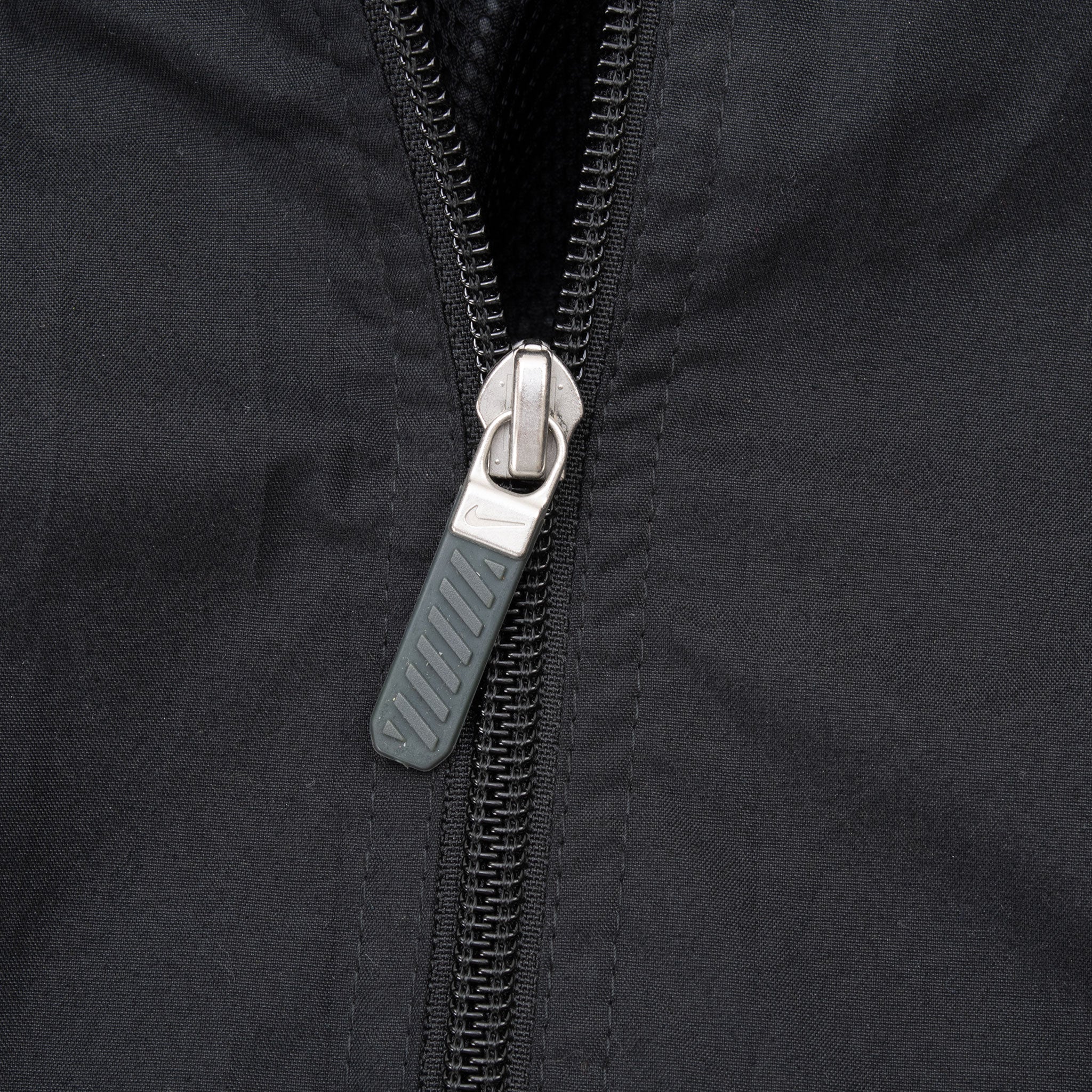 Vintage Nike Classic Black Windbreaker Track Jacket 2000S Size XL