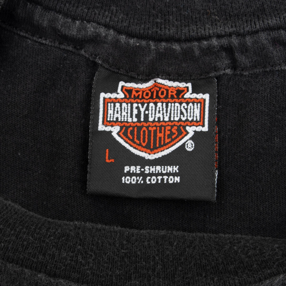 Vintage Harley Davidson Black Hill Rally 1994 South Dakota Tee Shirt With Single Stitch Made In Usa Size Large