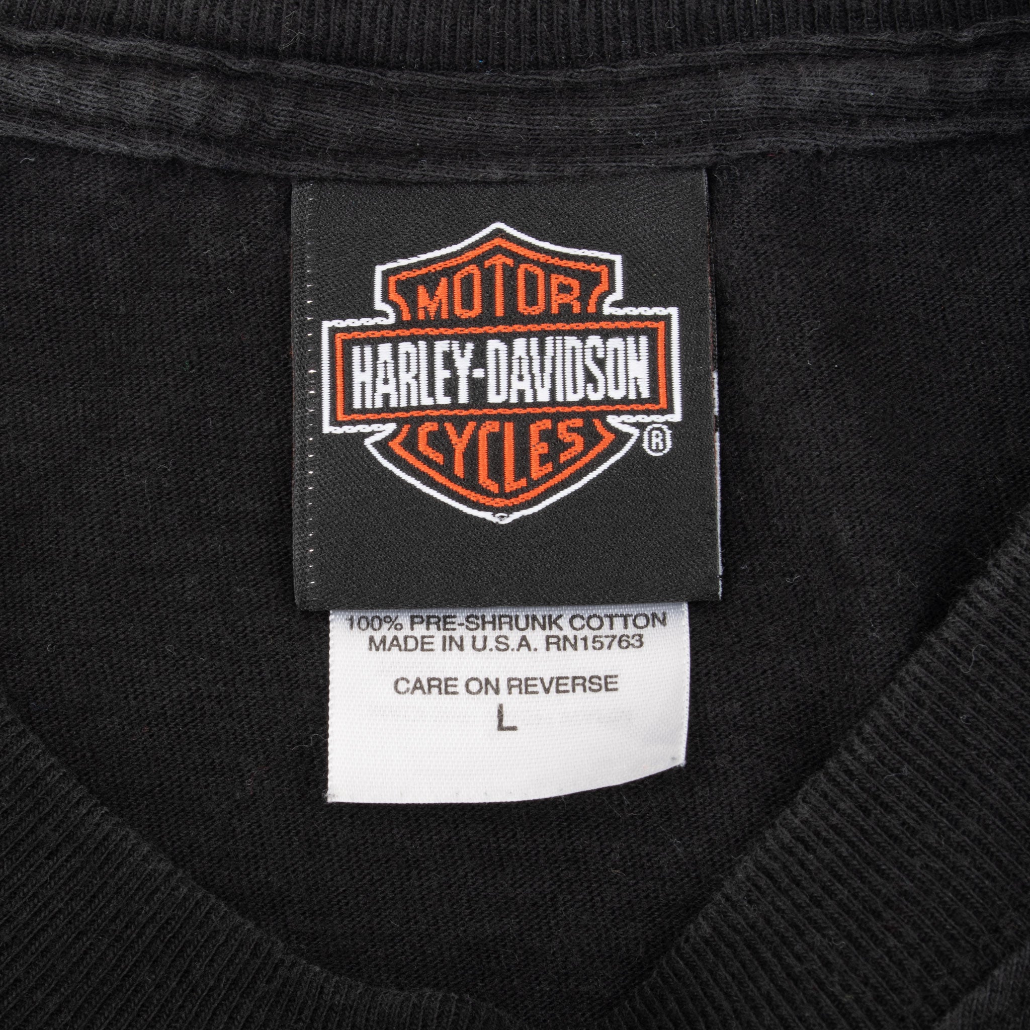Vintage Harley Davidson San Antonio Texas 2009 Tee Shirt Size Large Made In Usa